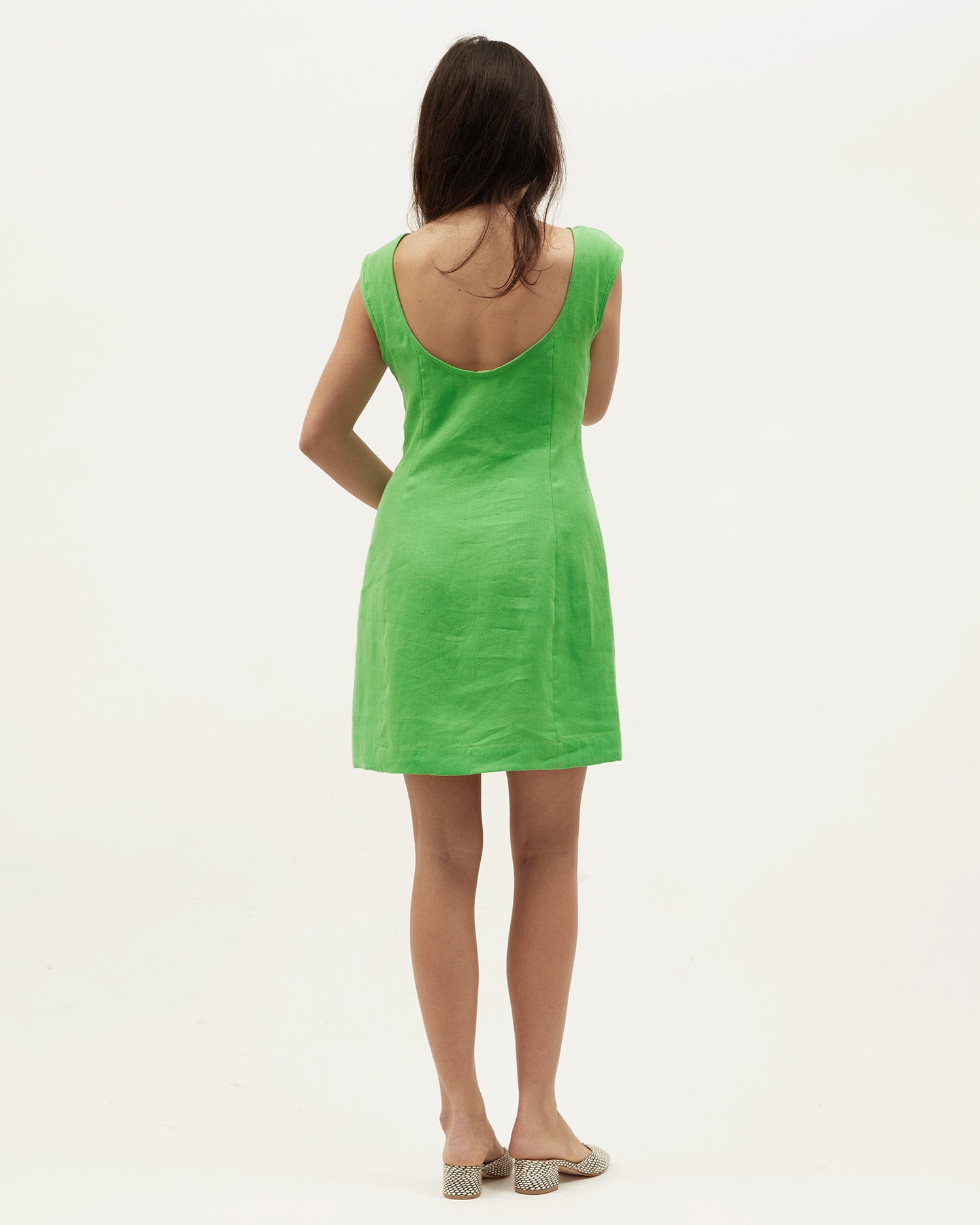Confidently Lost Minidress | Parakeet $290