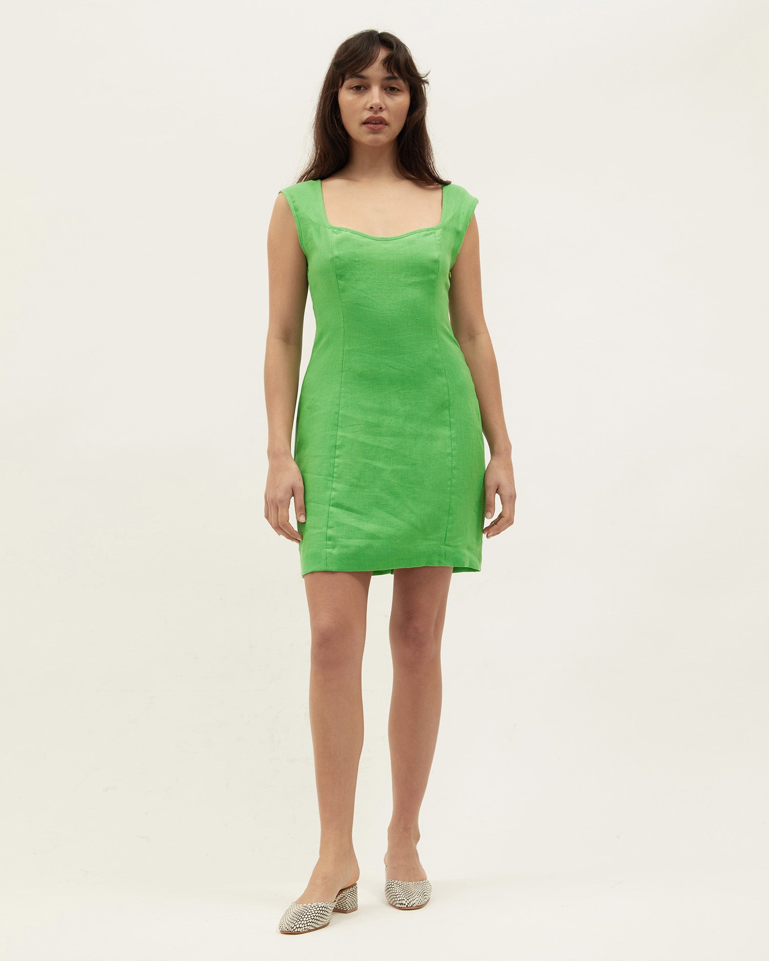 Confidently Lost Minidress | Parakeet $290