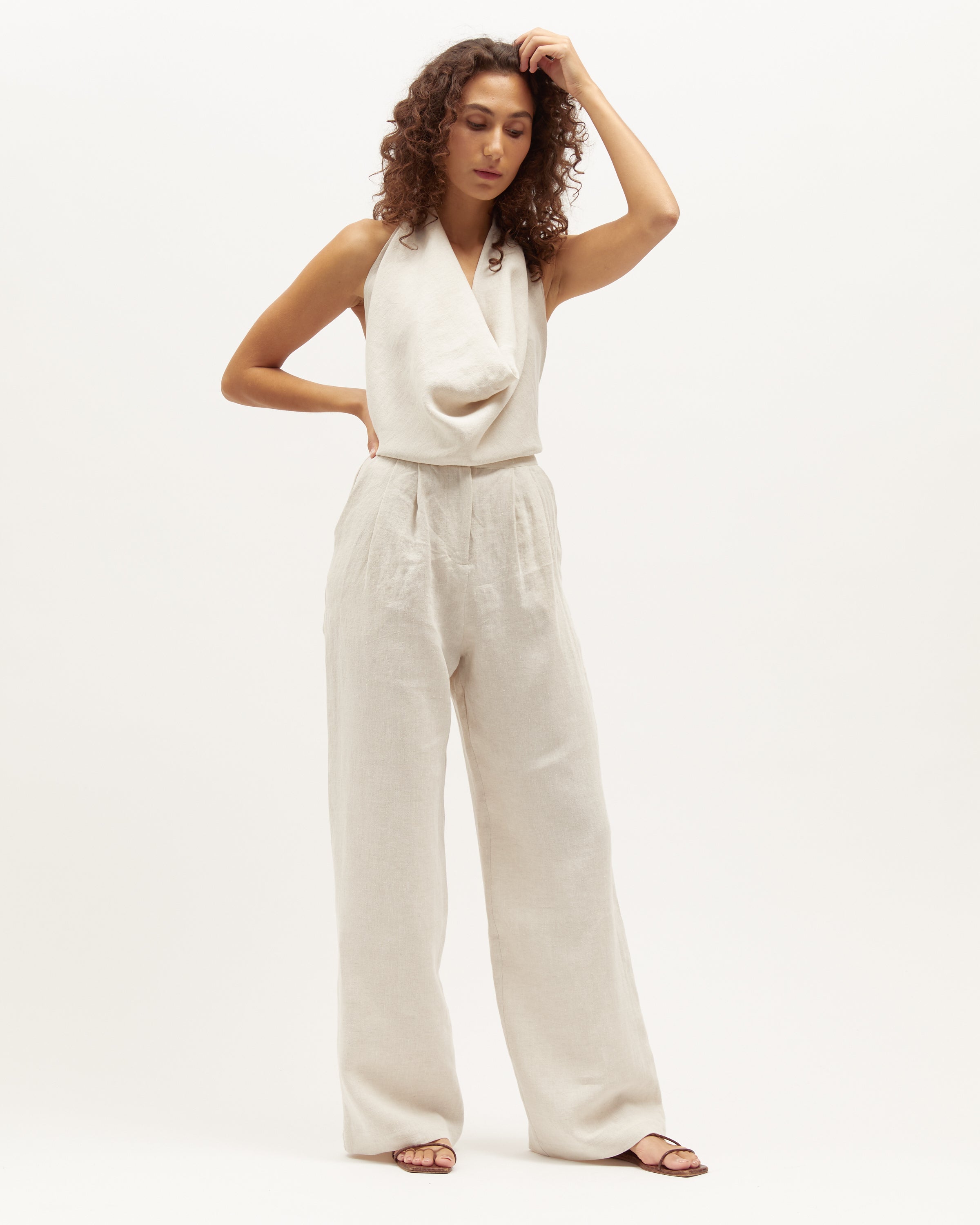 Emma Halter | Sand Washed Linen $135