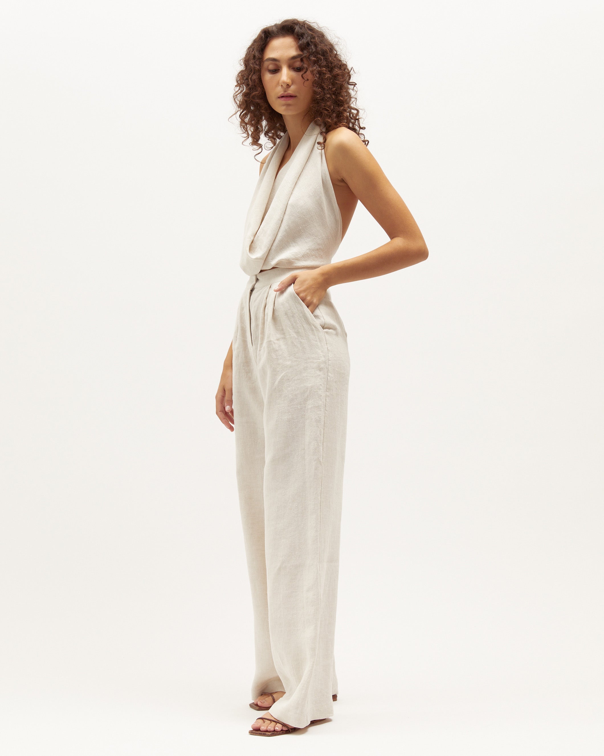 Emma Halter | Sand Washed Linen $135
