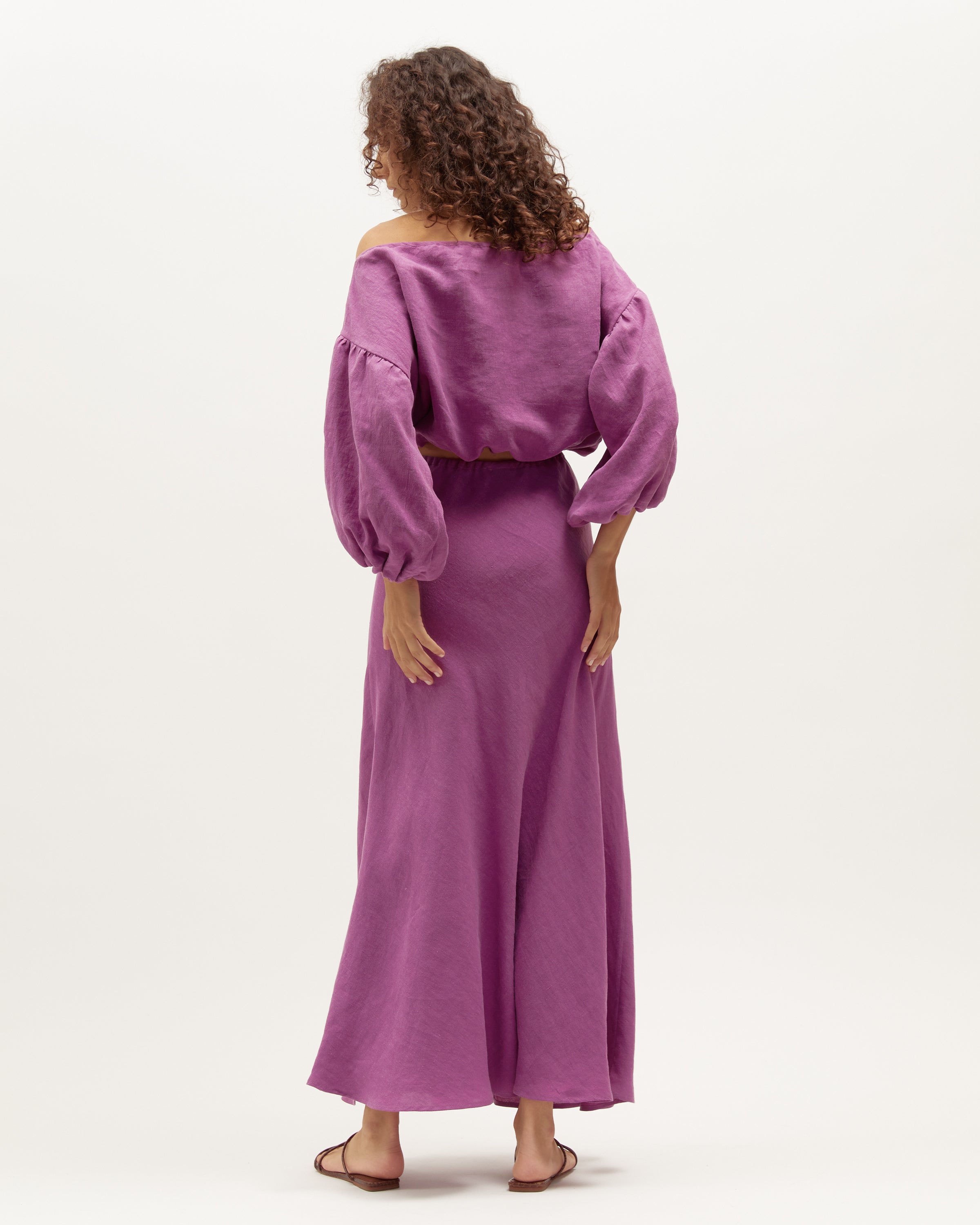Louie Crop | Berry Washed Linen $245