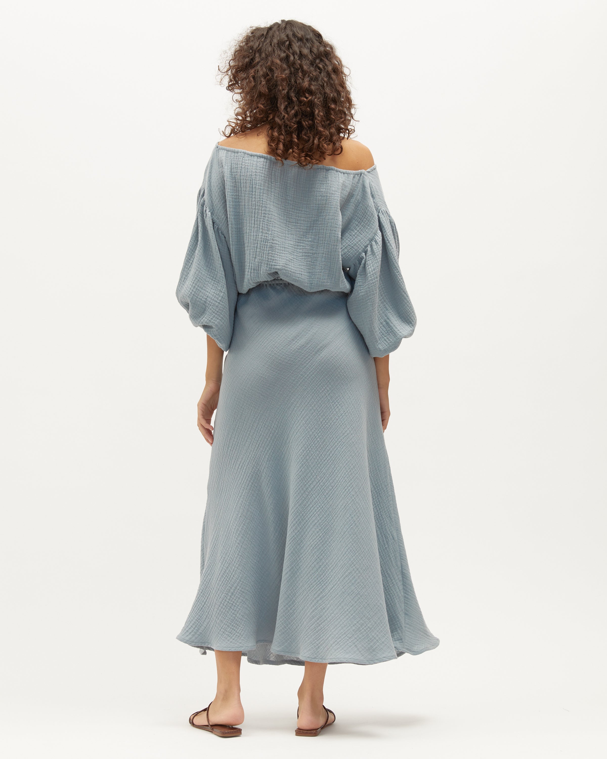 Louie Dress | Seafoam Muslin $289
