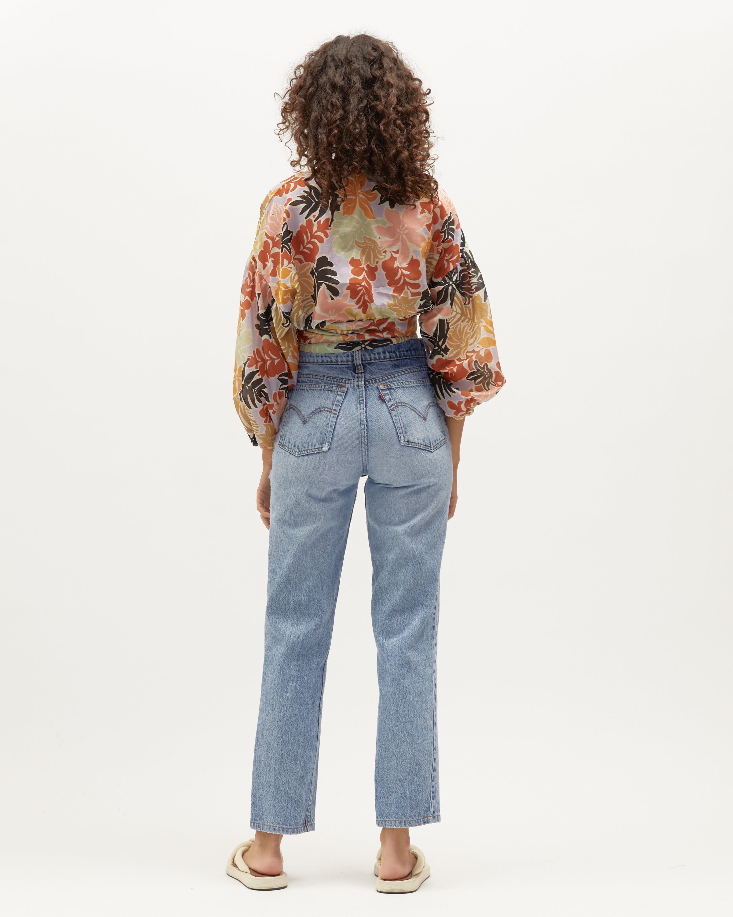 Isabel Wrap Top | Louise Floral $299
