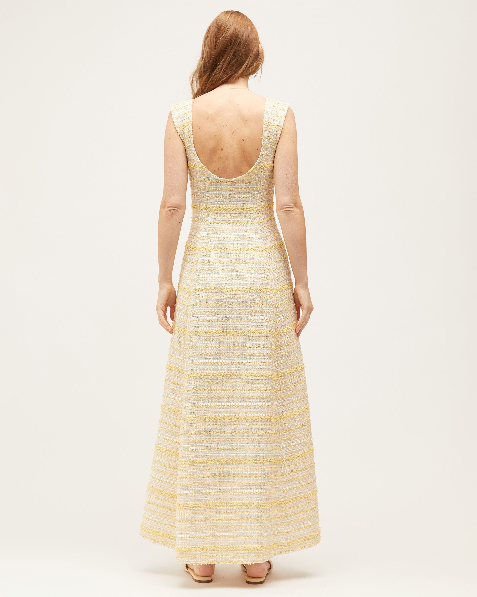 Naia Dress | Black/Ivory $690