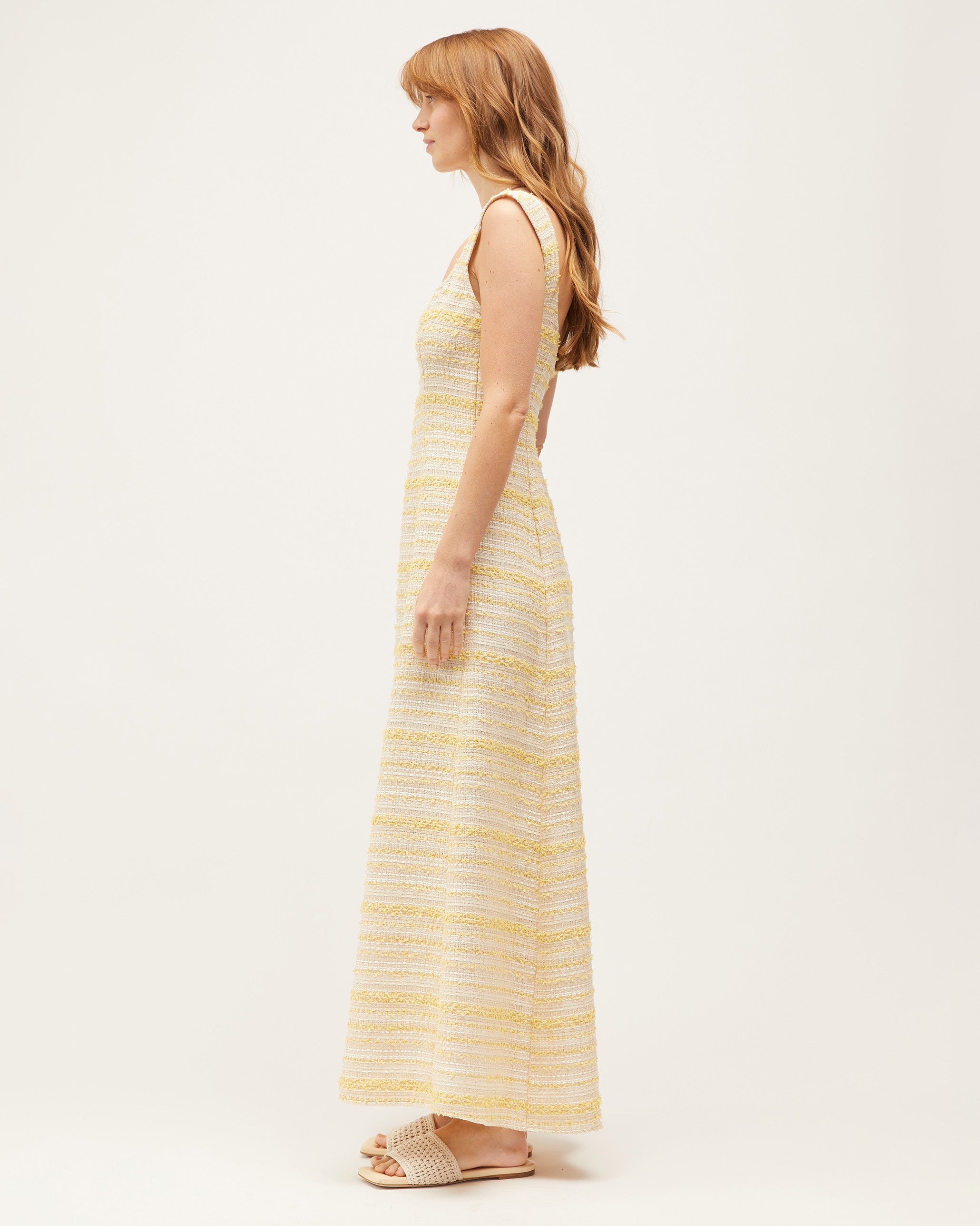 Naia Dress | Black/Ivory $690