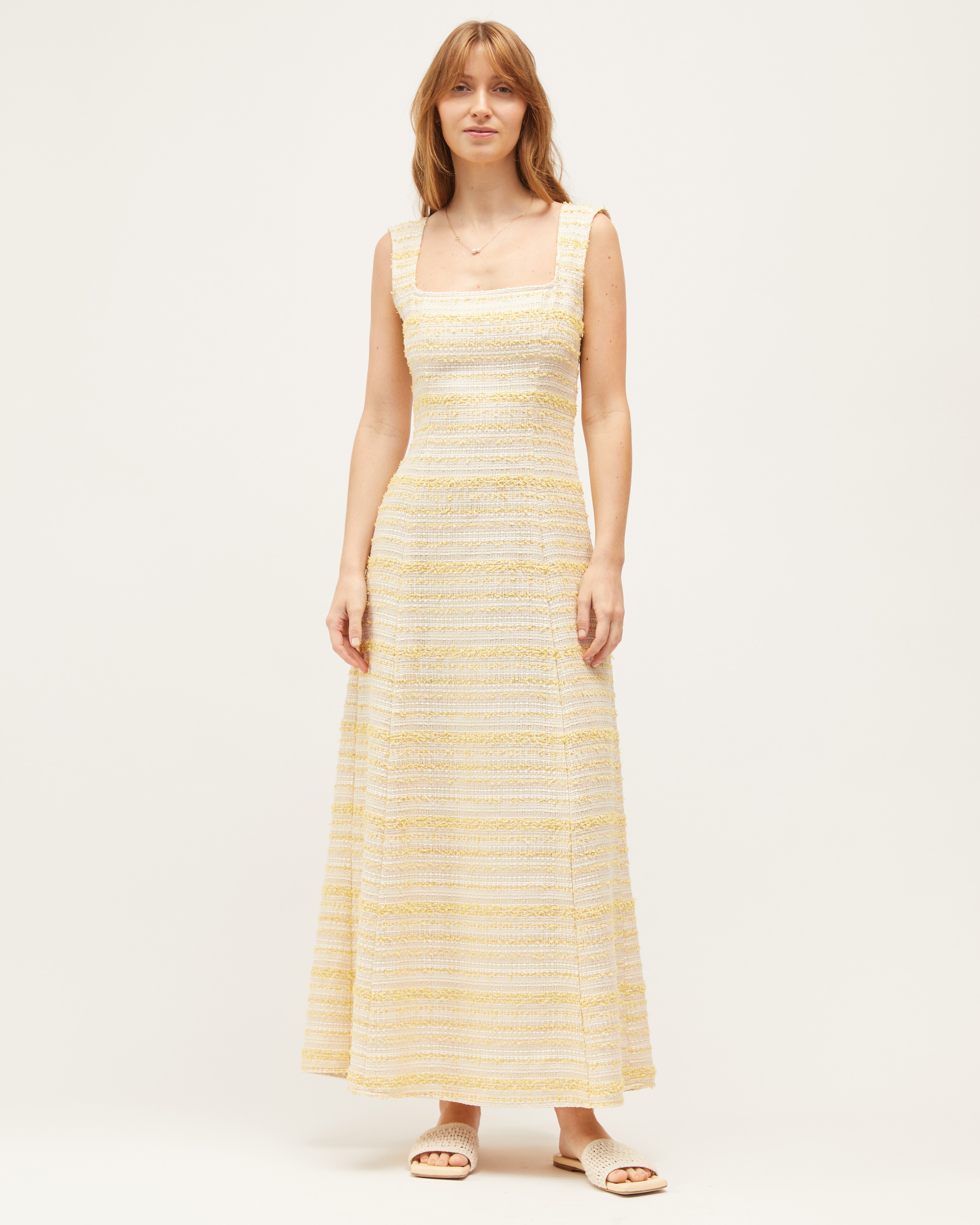 Naia Dress | Black/Ivory $690
