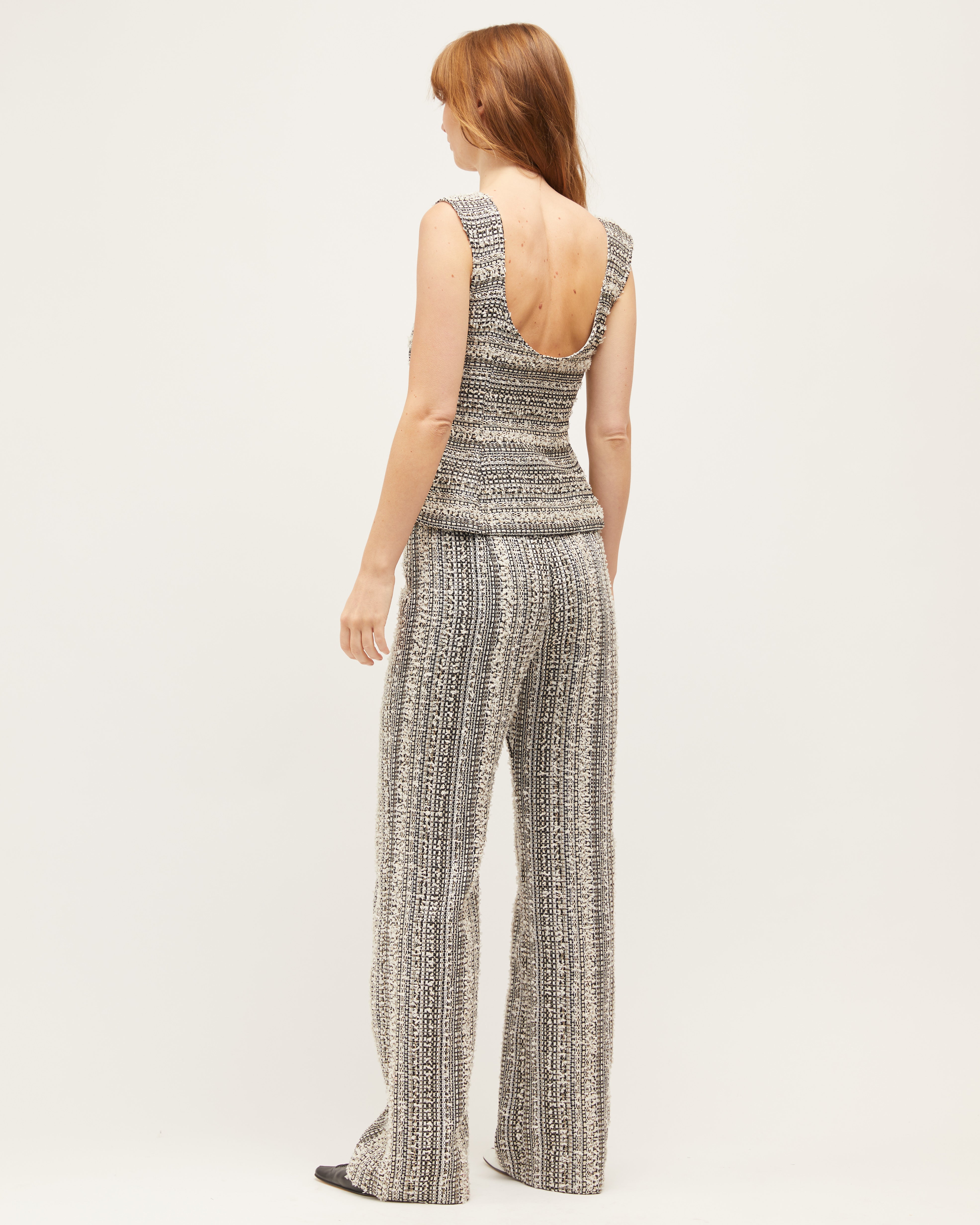Naia Cami | Black/Ivory $289