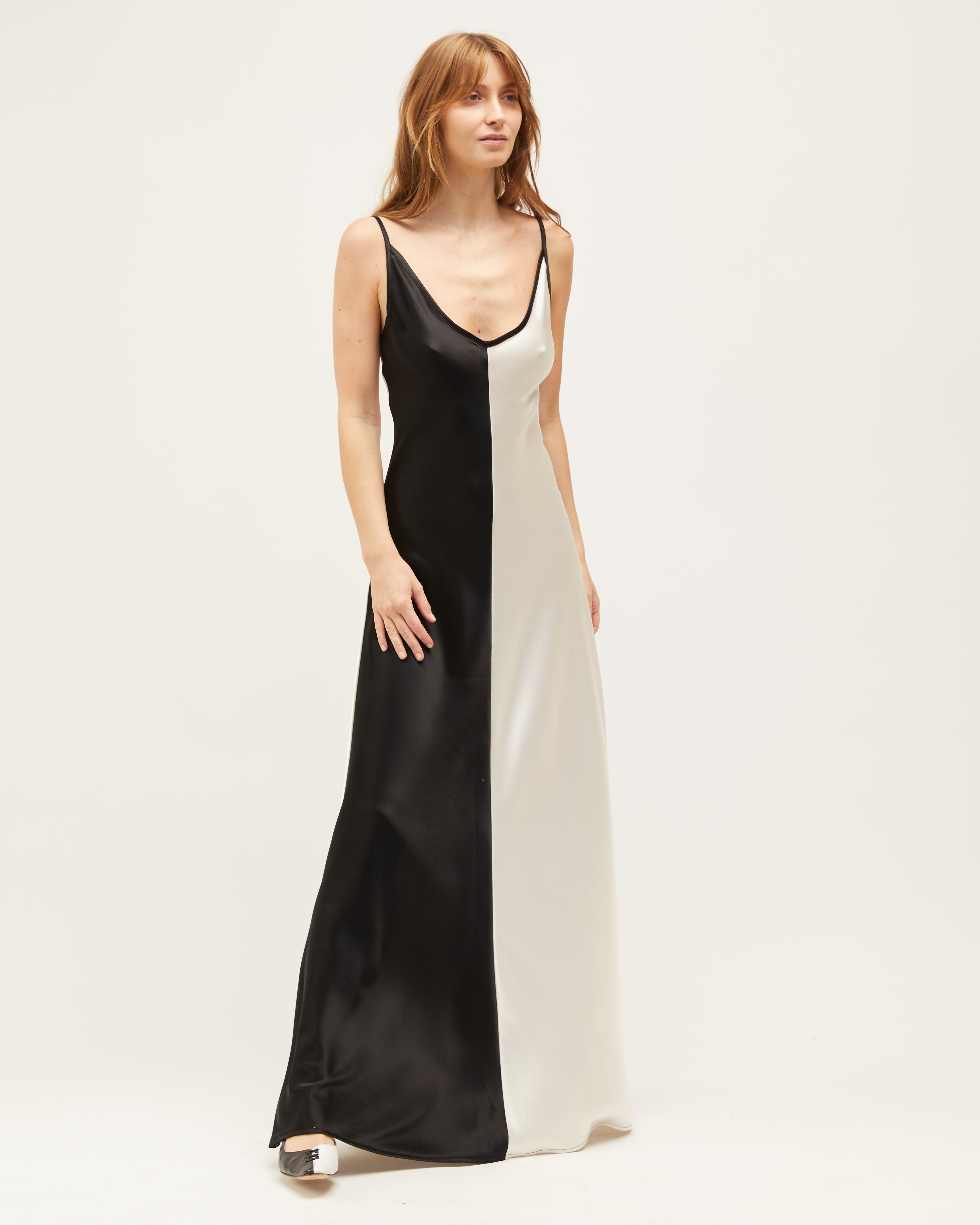 Sloane Dress | Black Oyster $490