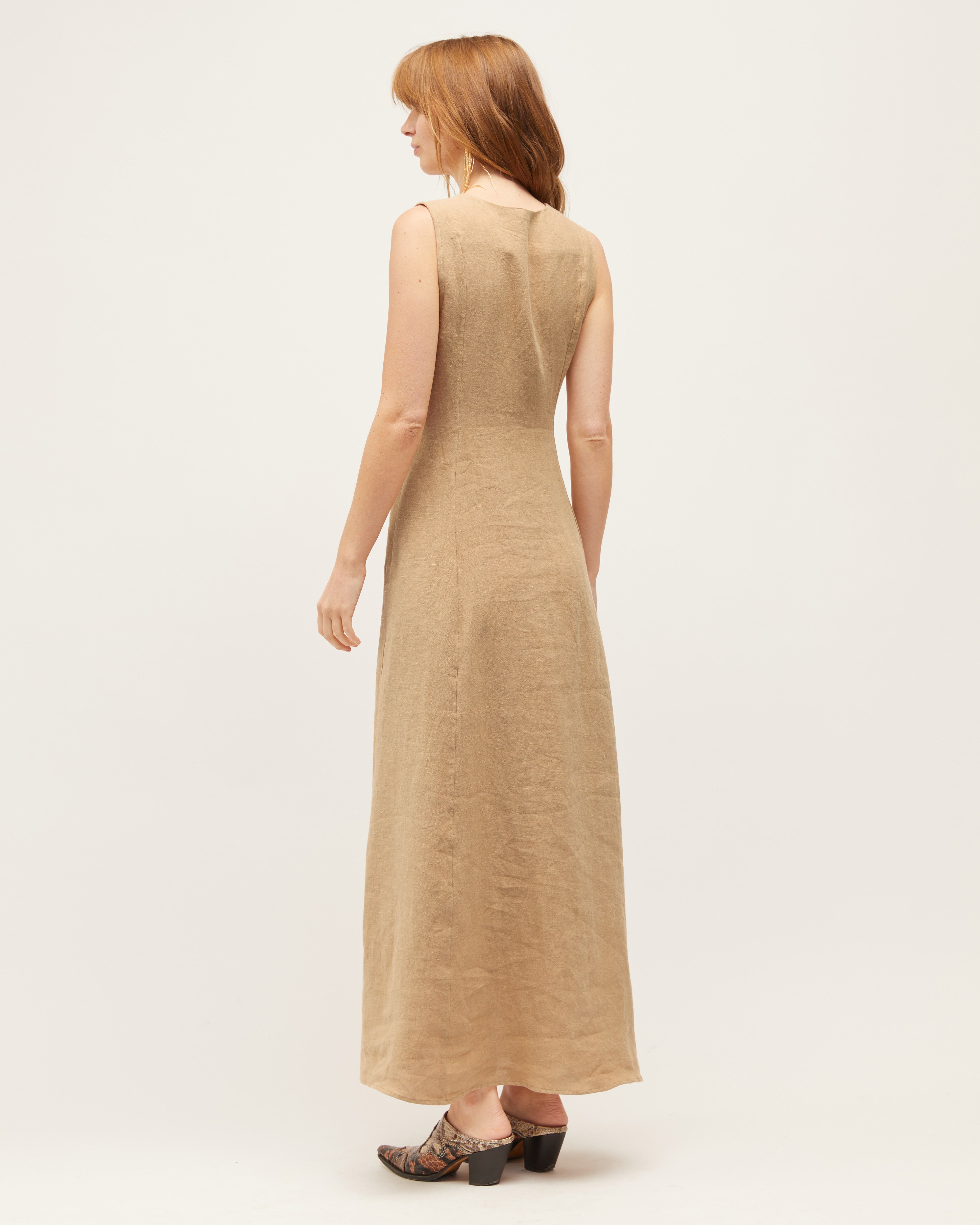 Next Lifetime Dress | Camel $400