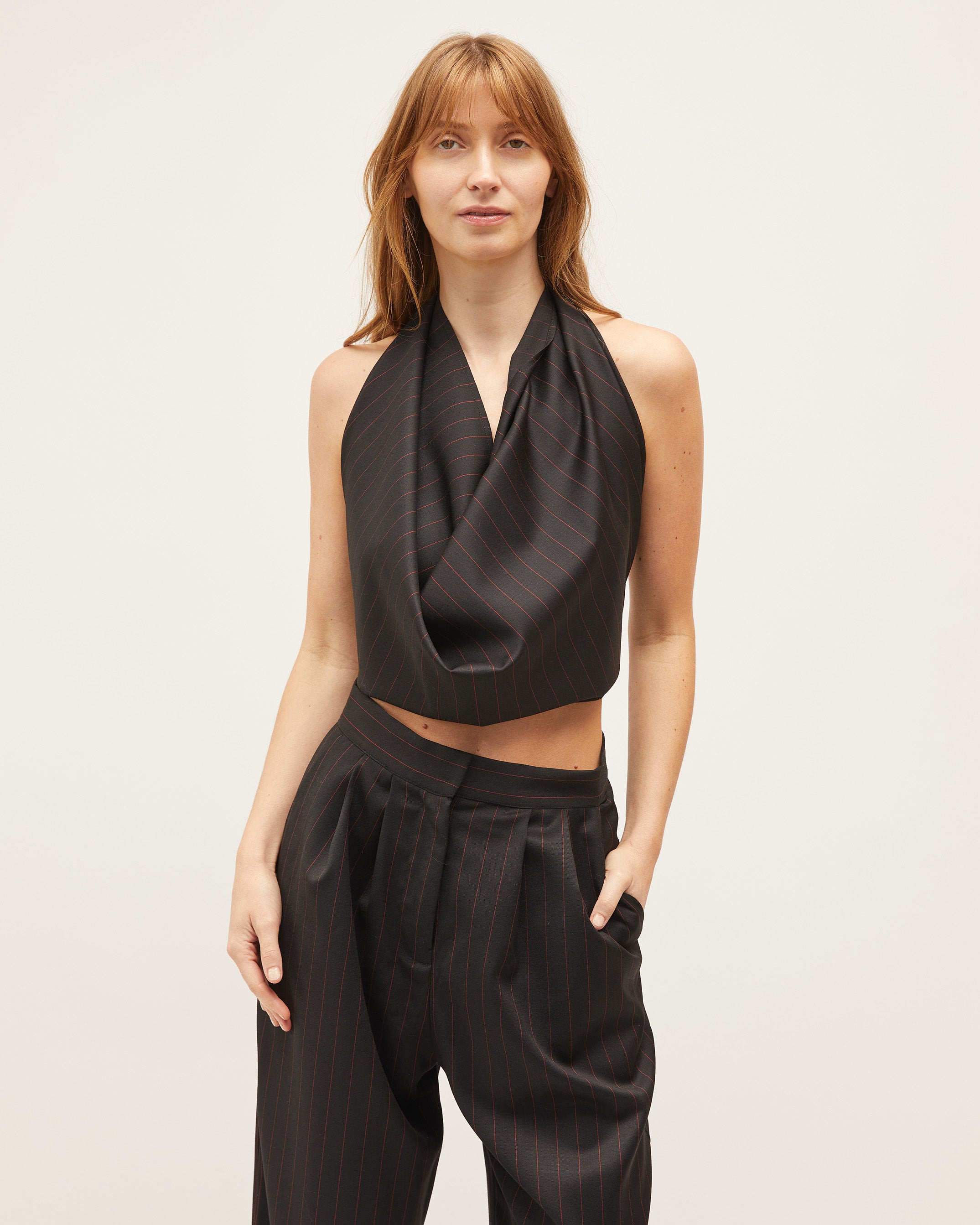 Emma Halter | Italian Pinstripe $169