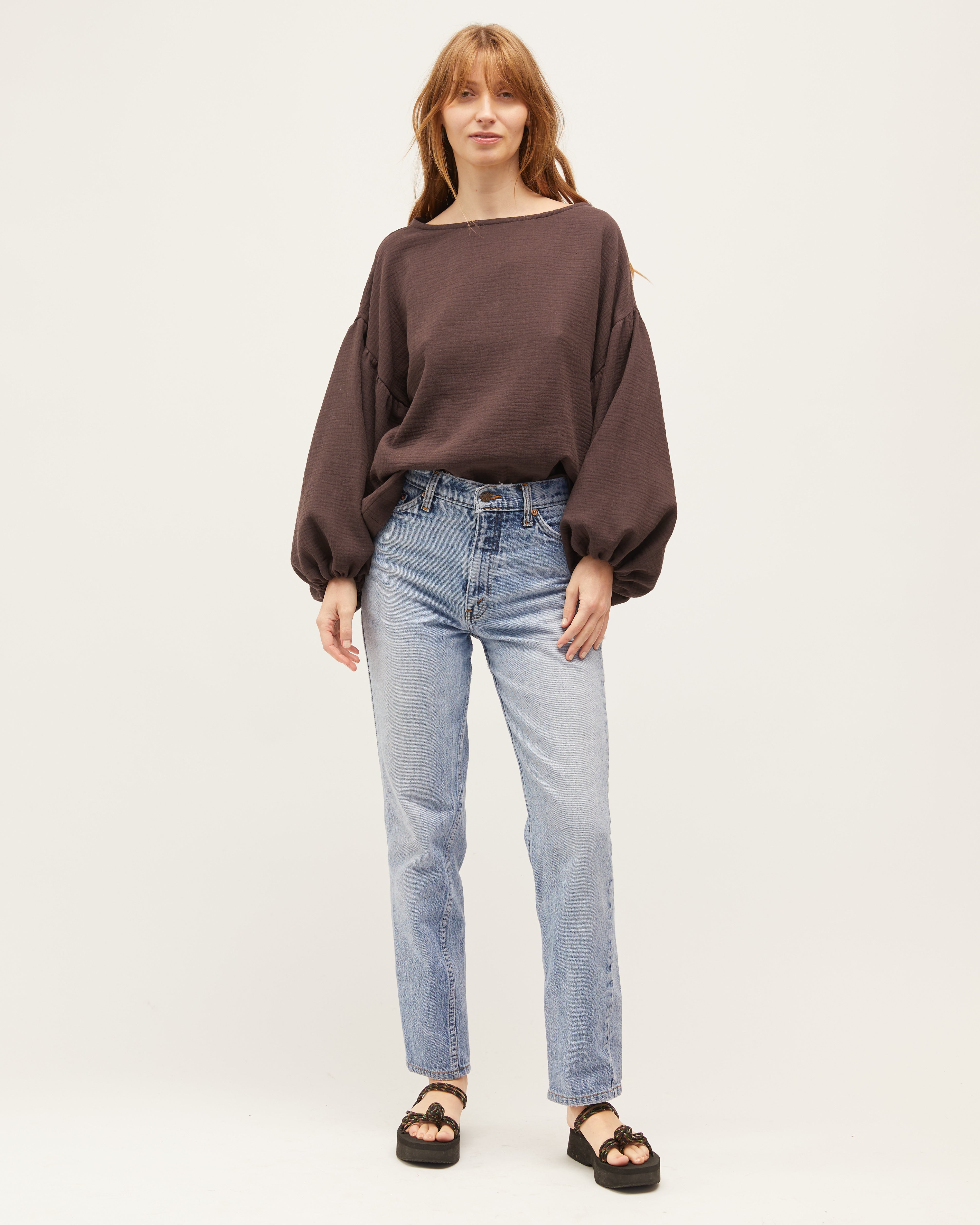 Bella Blouse | Espresso $199