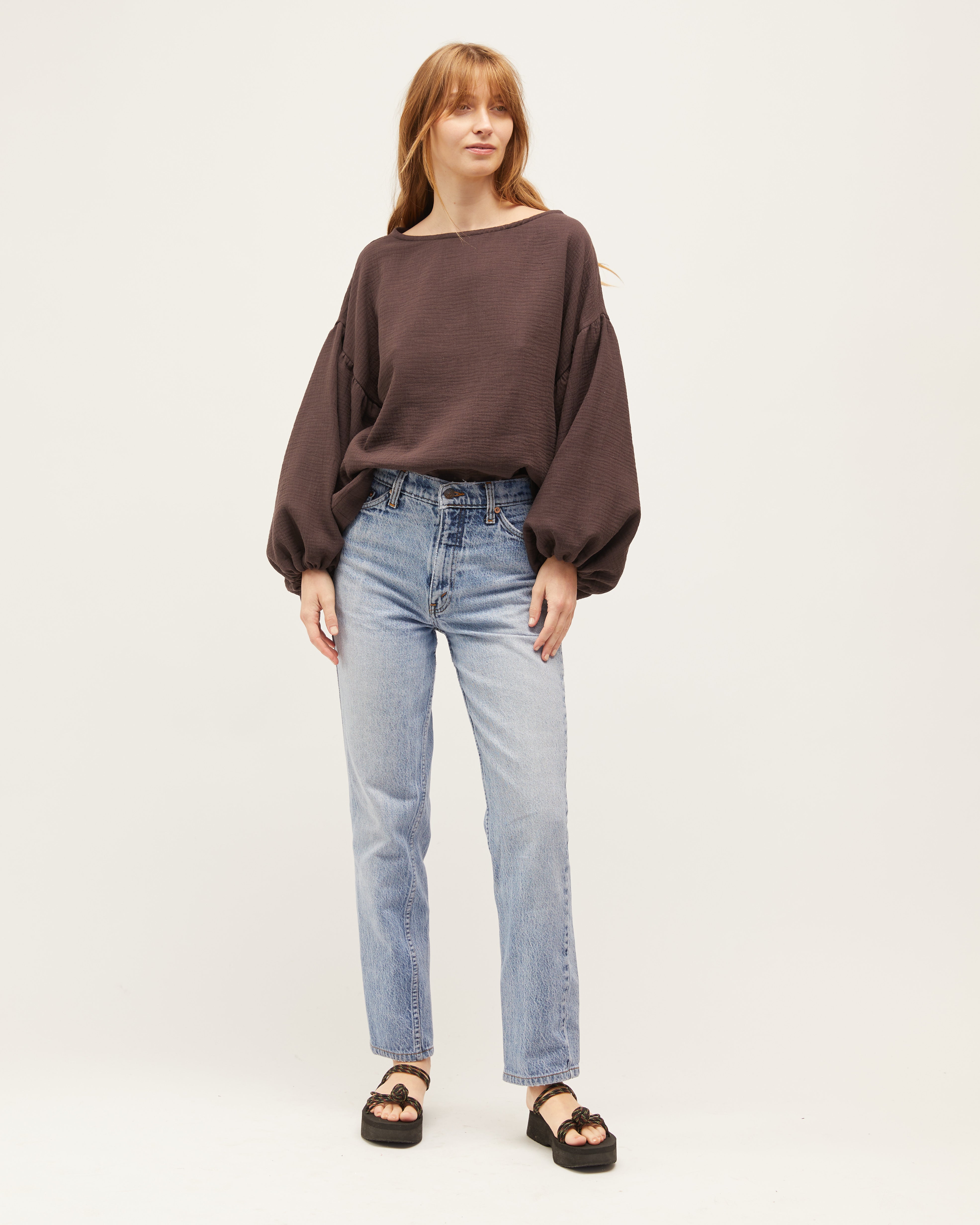 Bella Blouse | Espresso $199