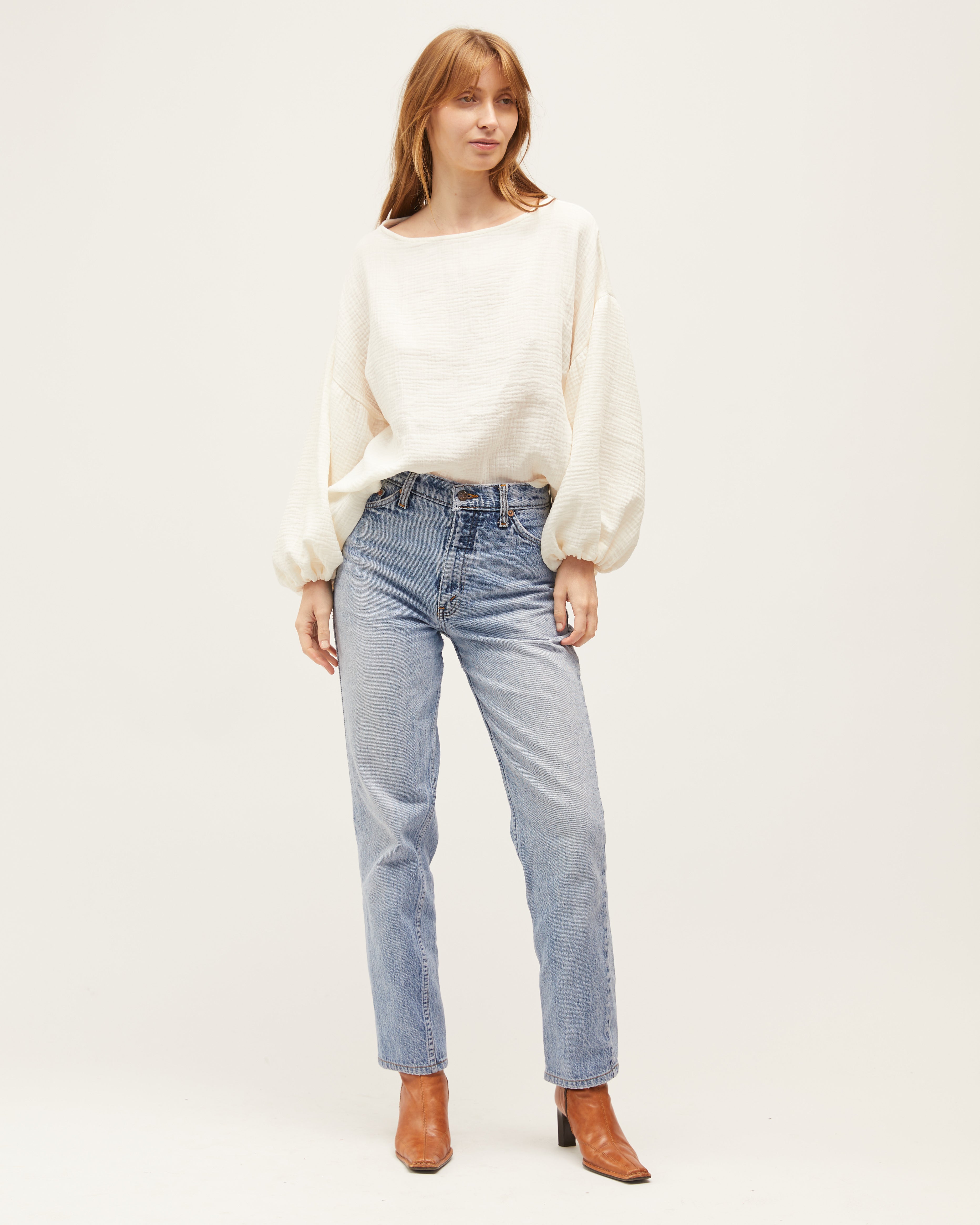 Bella Blouse | Cream $199