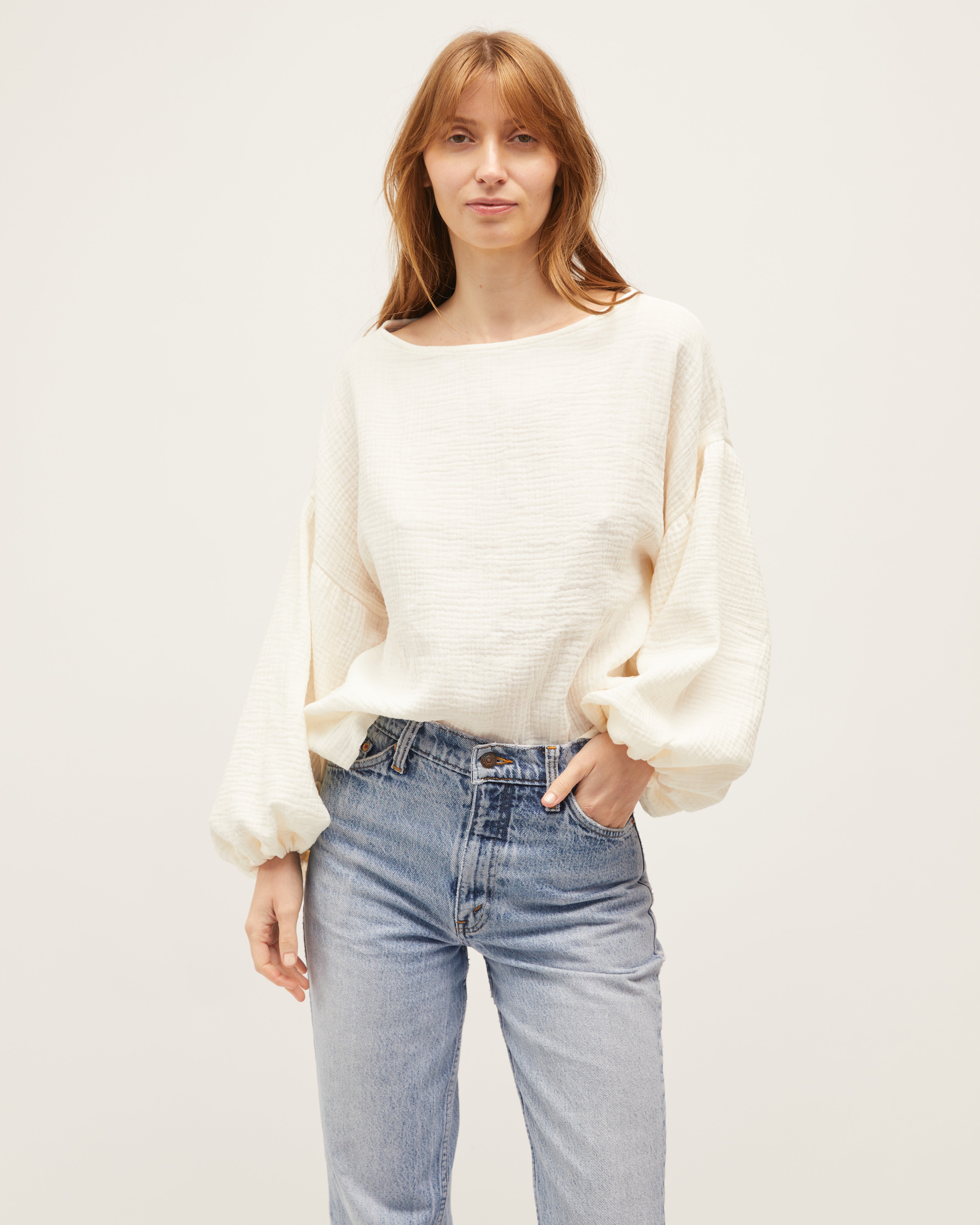 Bella Blouse | Cream $199