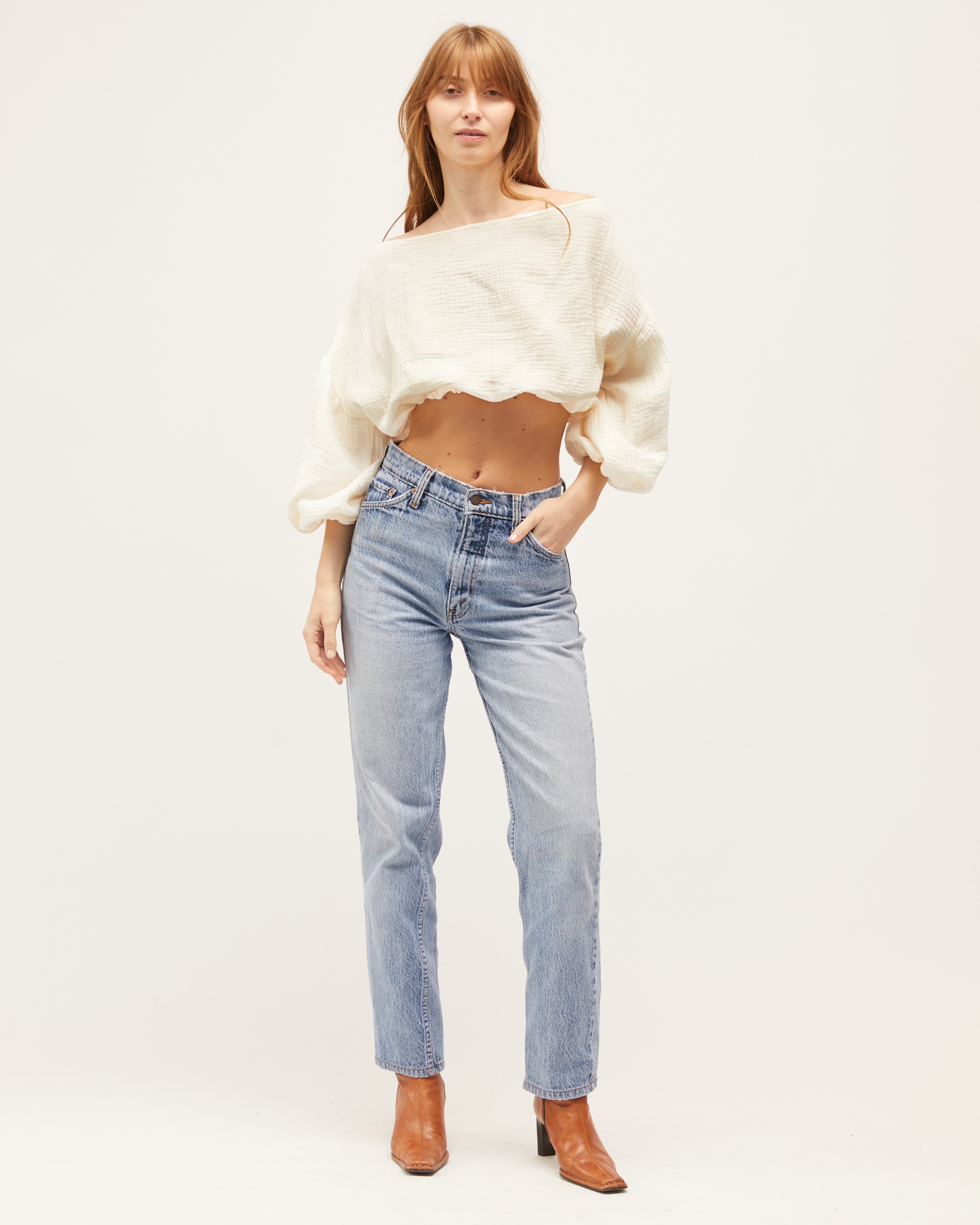 Louie Crop | Cream $199