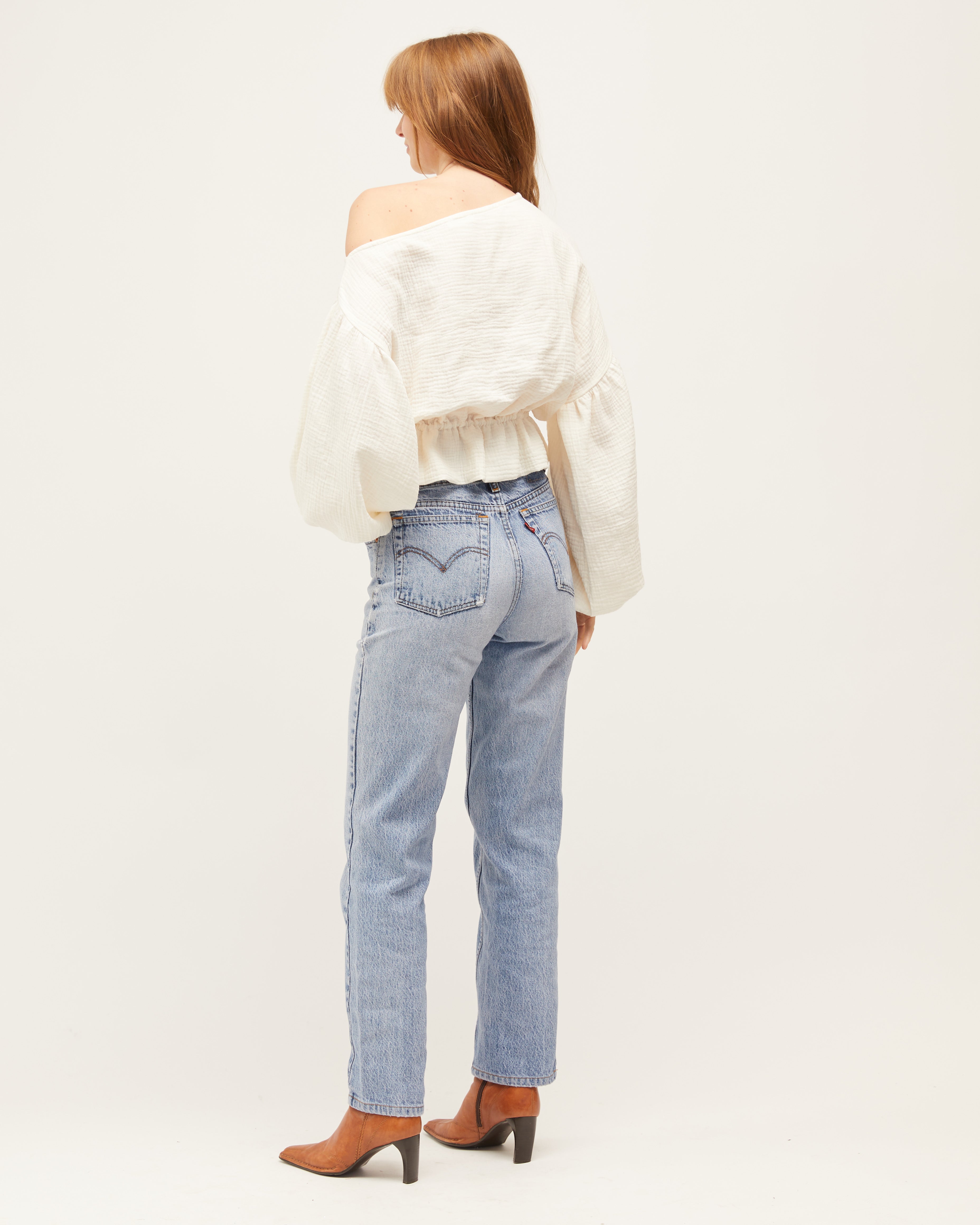 Anna Frill Blouse | Cream $199