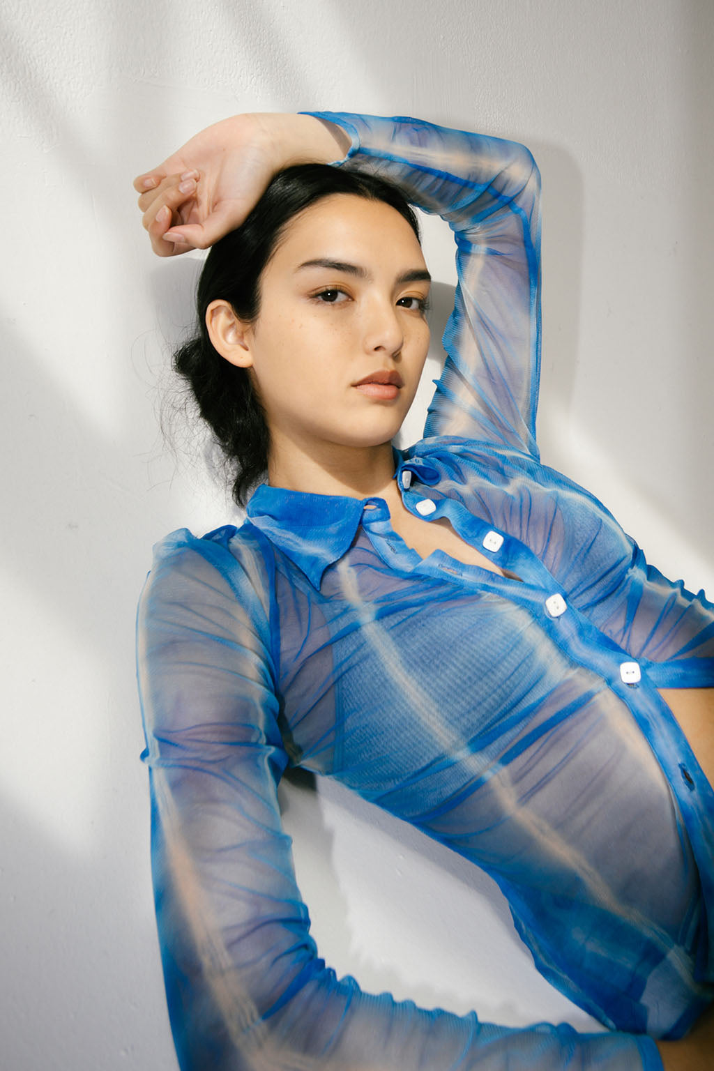 Fabia Shirt | Indigo Dye $295
