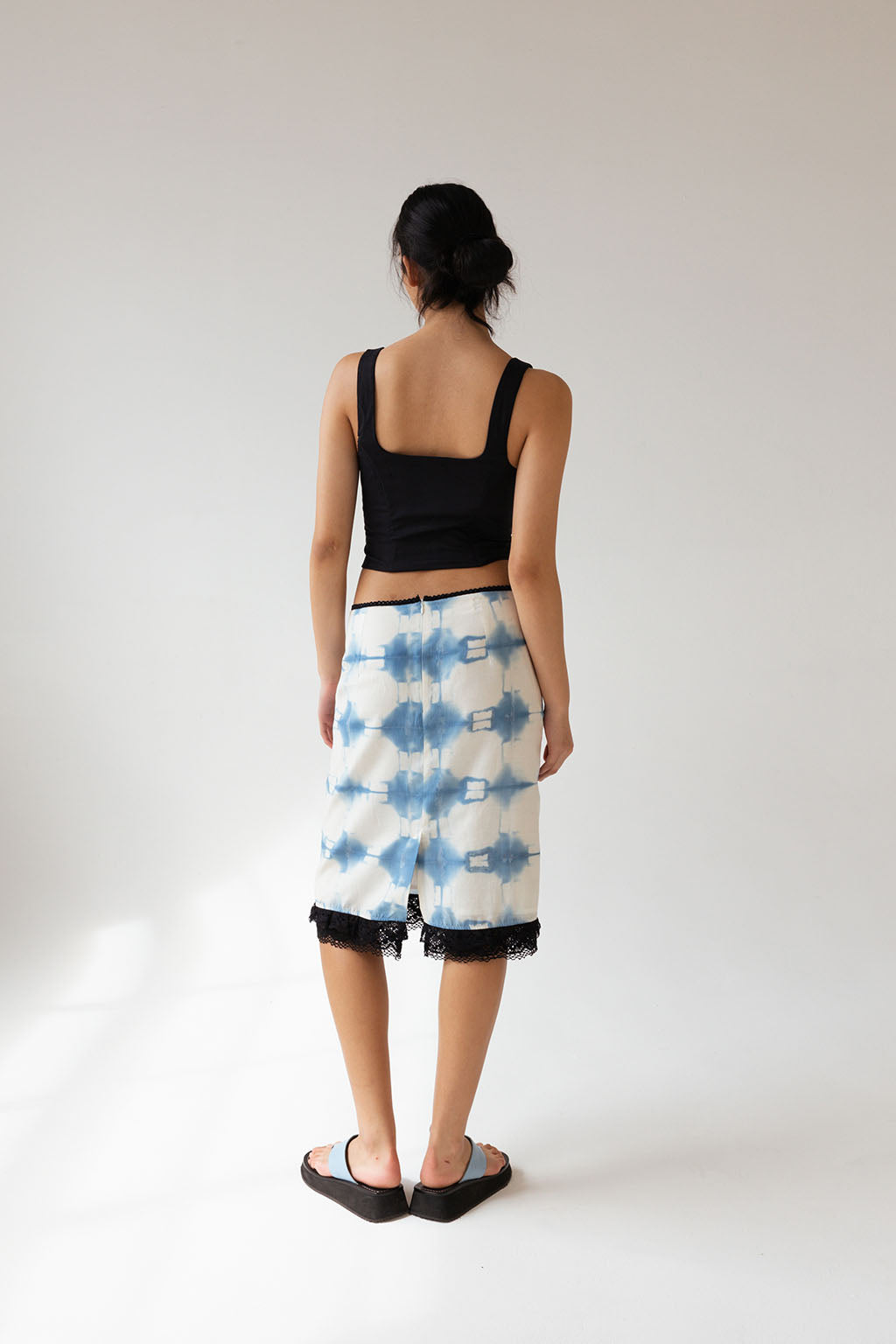 Lulu Skirt | Indigo $320