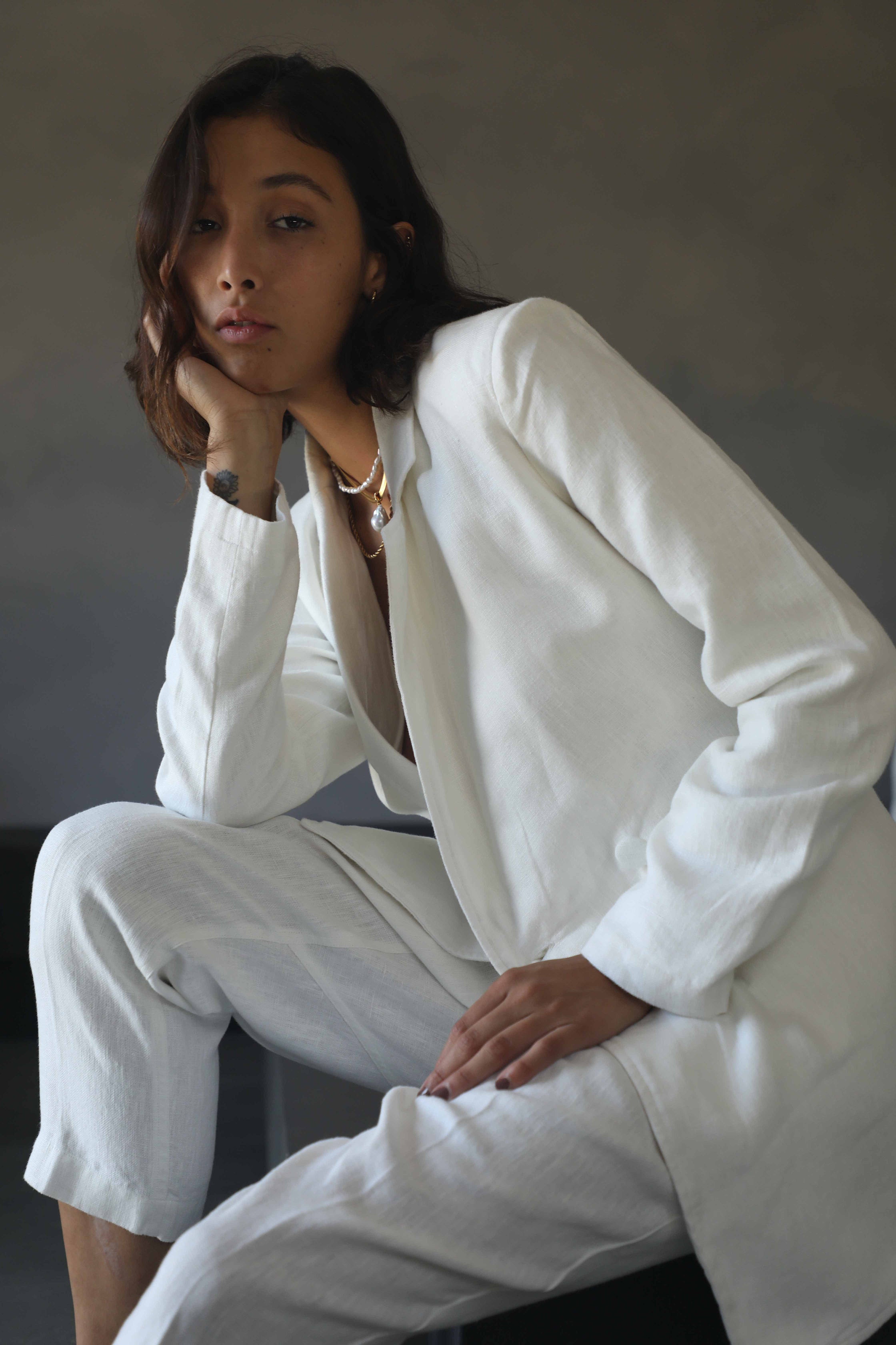 TIMELESS | Timeless Blazer | Vintage White $420
