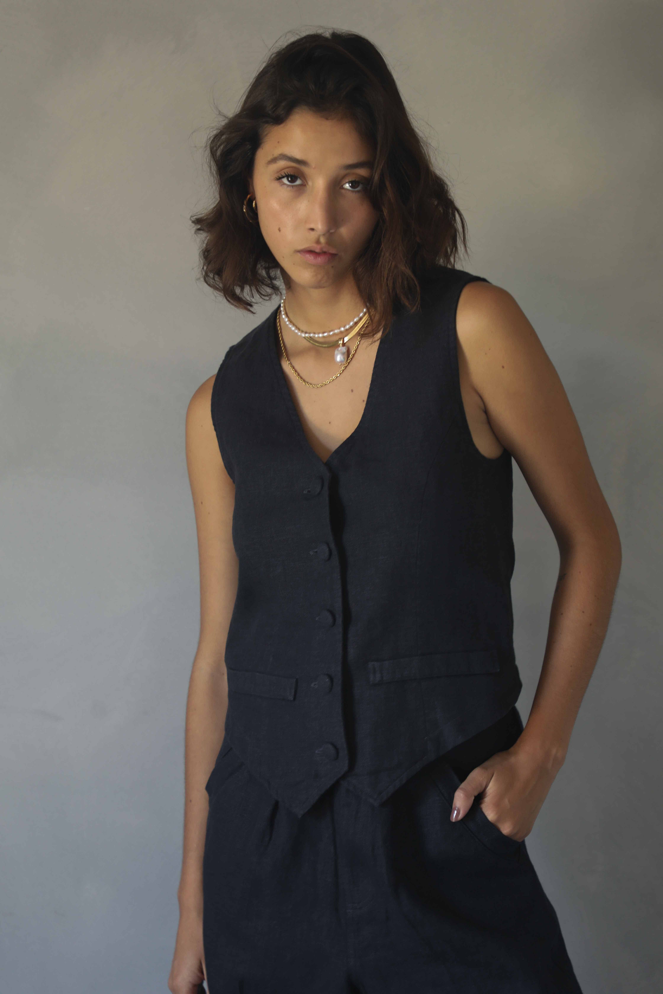 TIMELESS | Timeless Vest | French Navy $220