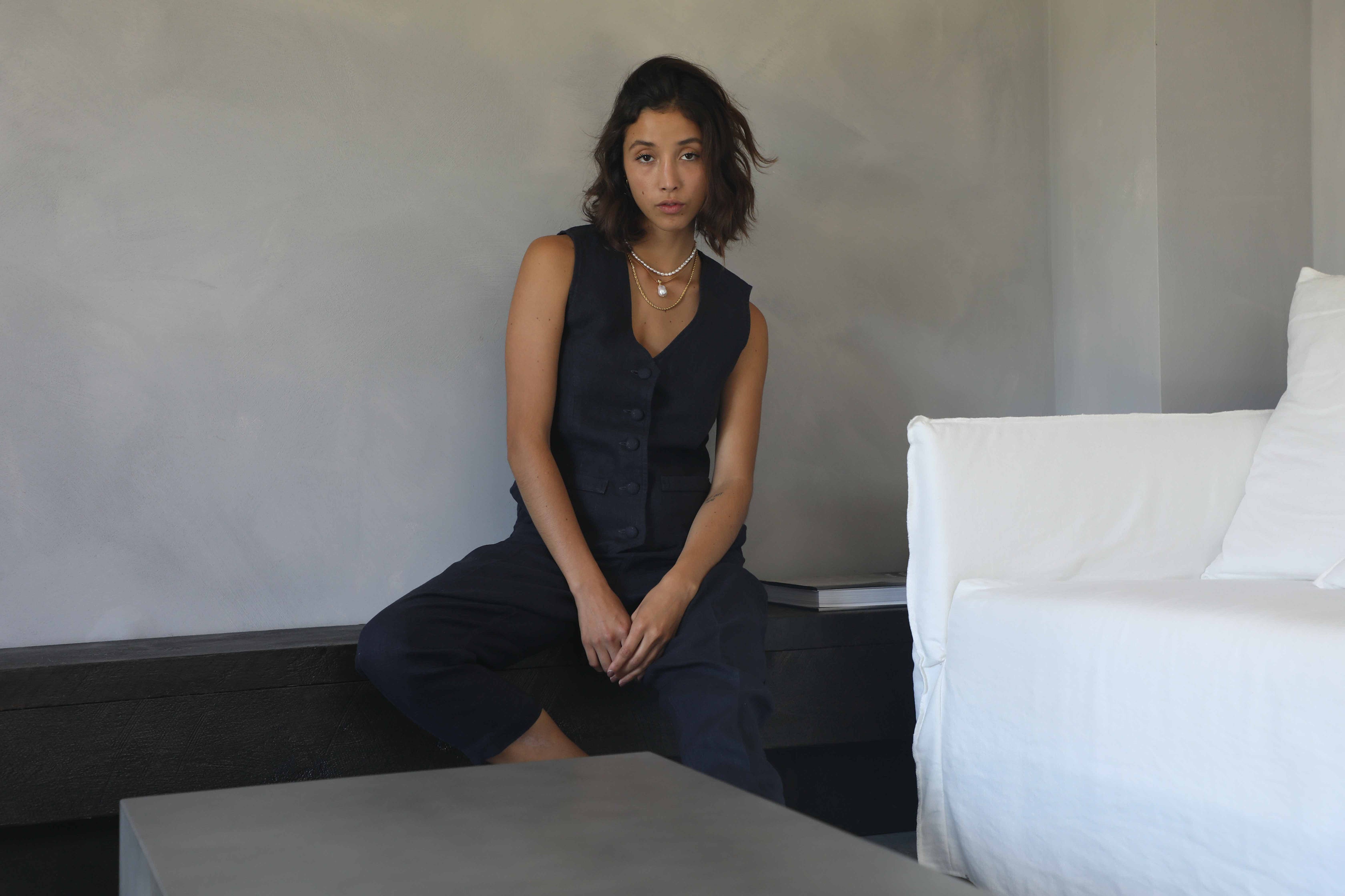 TIMELESS | Tailored Pant | French Navy $330
