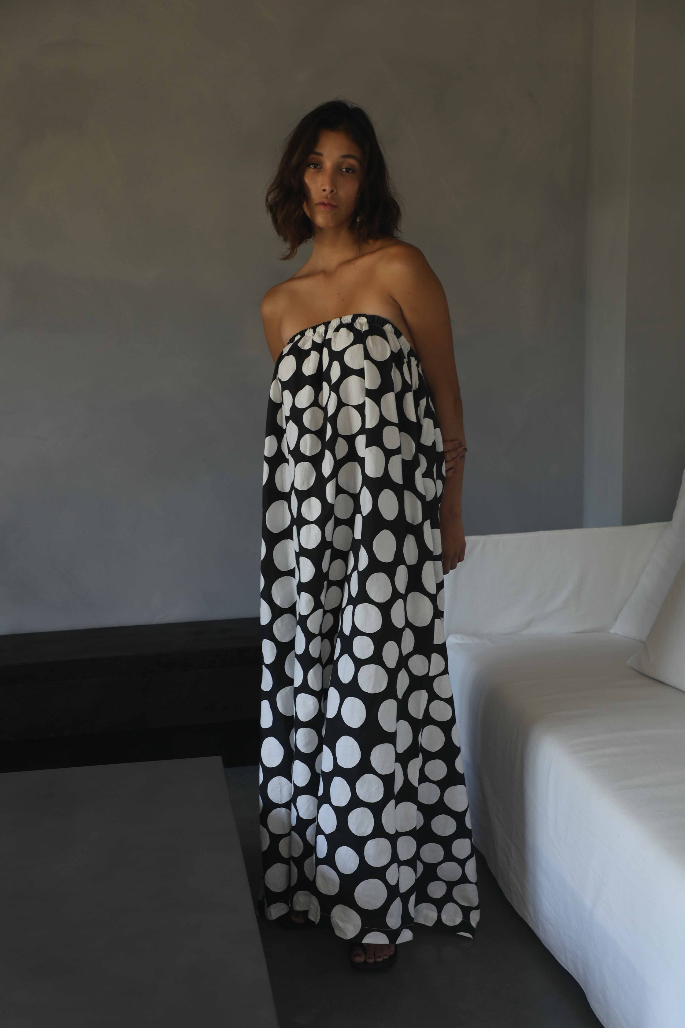 TIMELESS | Jolie Maxi Dress | Polka Dot $390