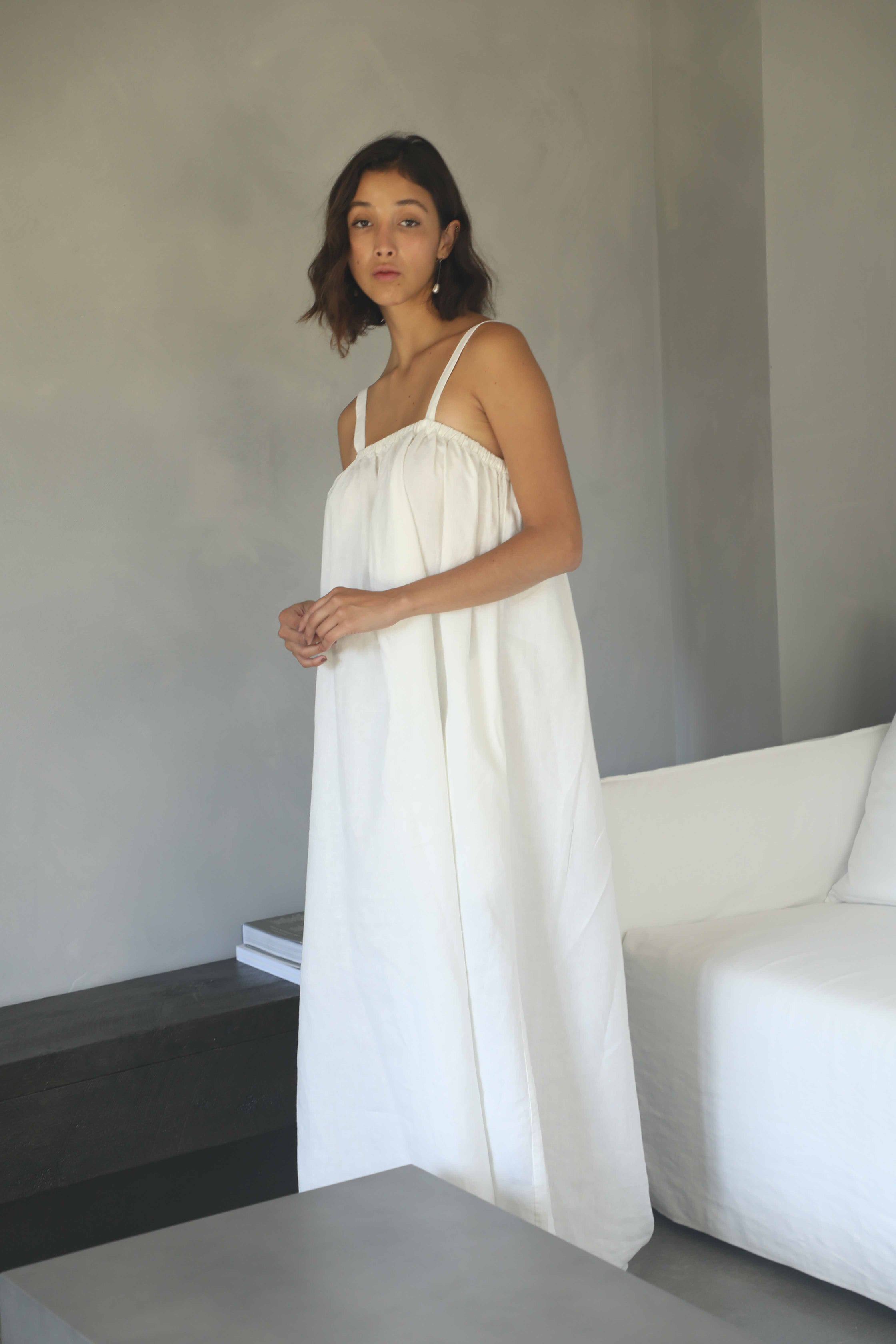 TIMELESS | Jolie Maxi Dress | Sundae White $380