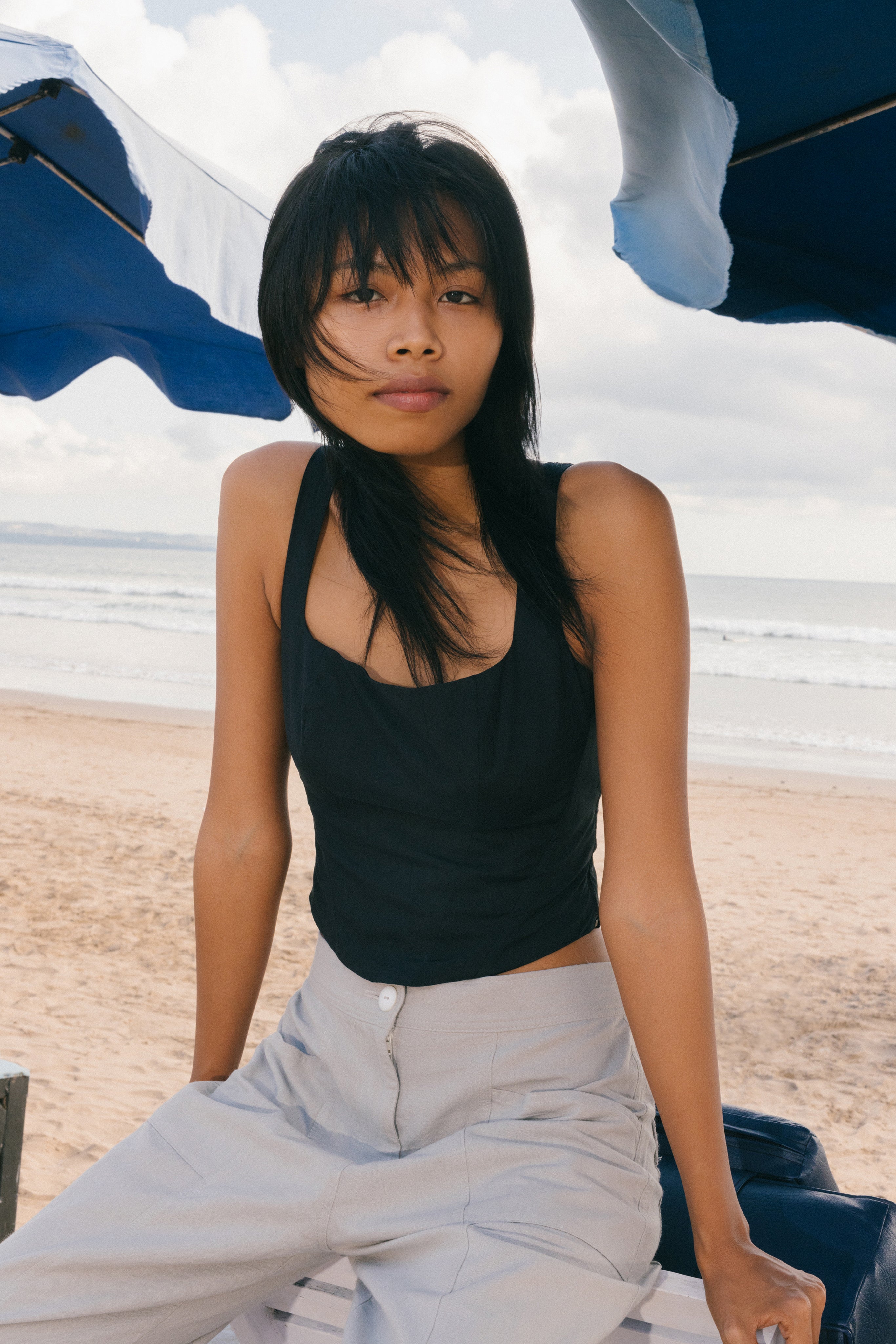 Roma Pant | Steel $335