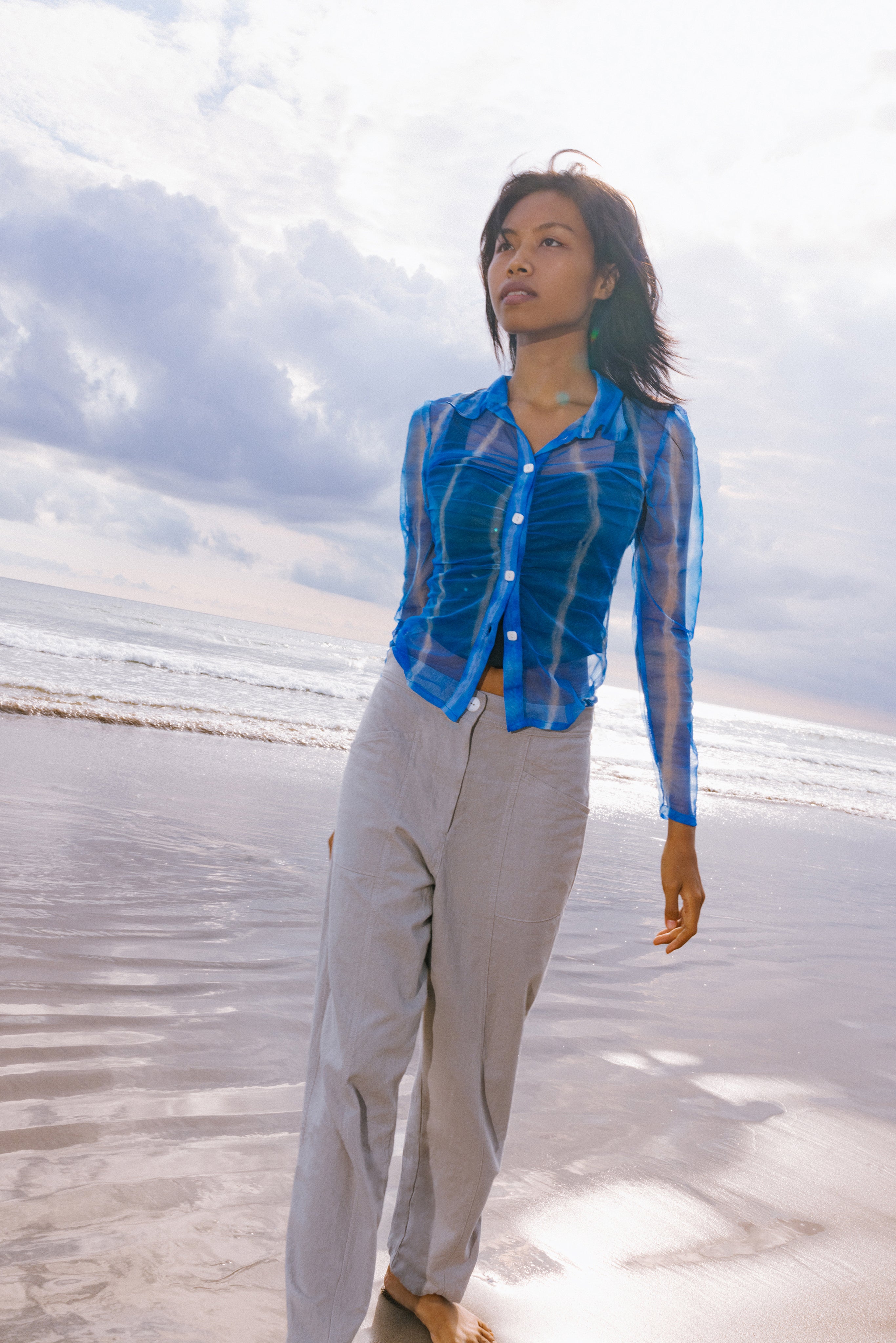 Roma Pant | Steel $335
