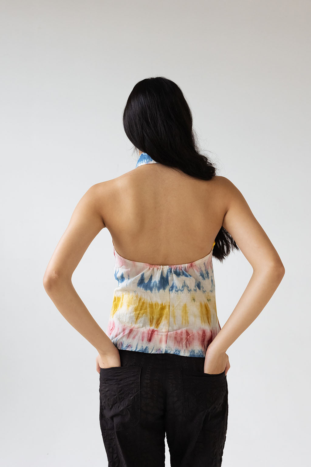 Mame Halter Shirt | Sundown $245