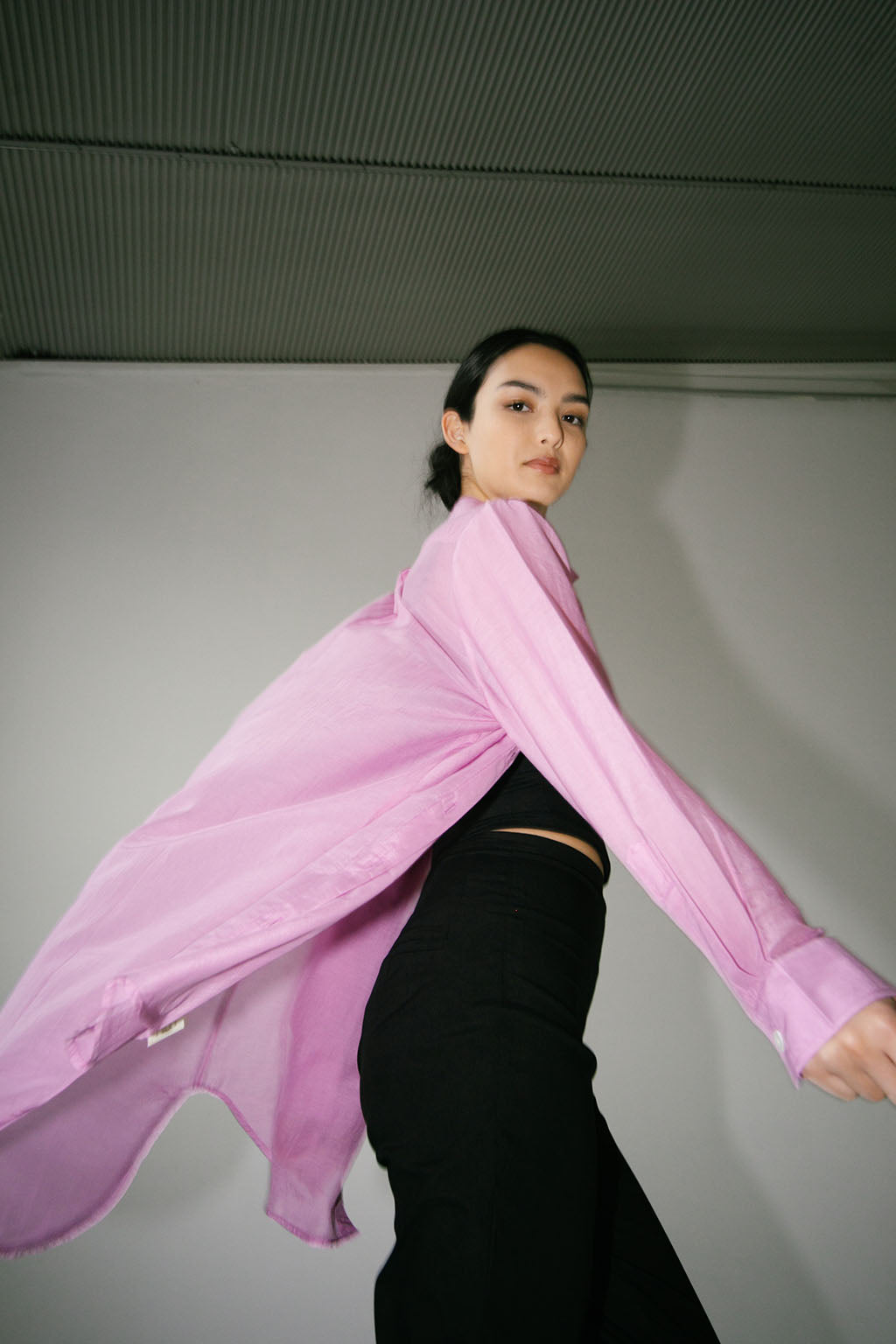 Paola Shirt | Lilac $320