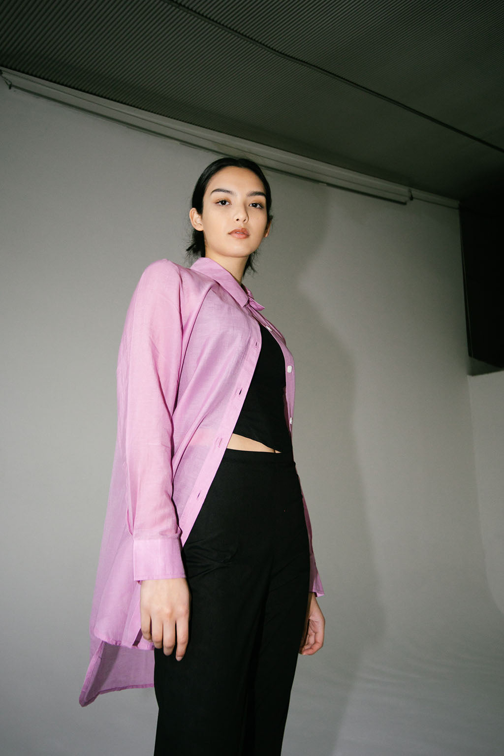 Paola Shirt | Lilac $320