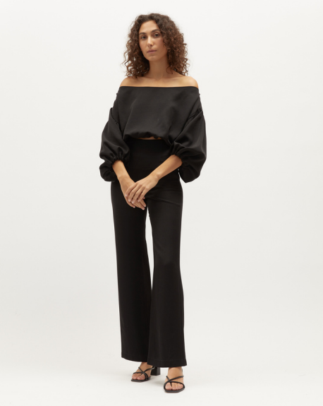 Louie Crop | Black | Twill $265