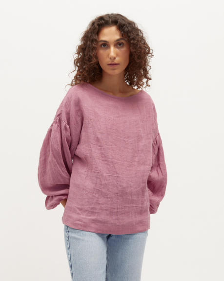Bella Blouse | Rose $245