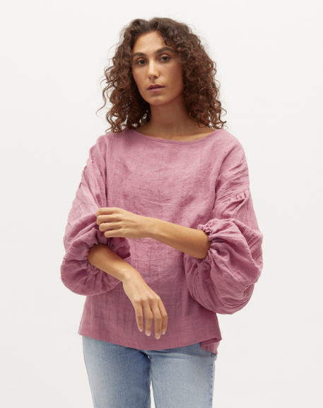 Bella Blouse | Rose $245