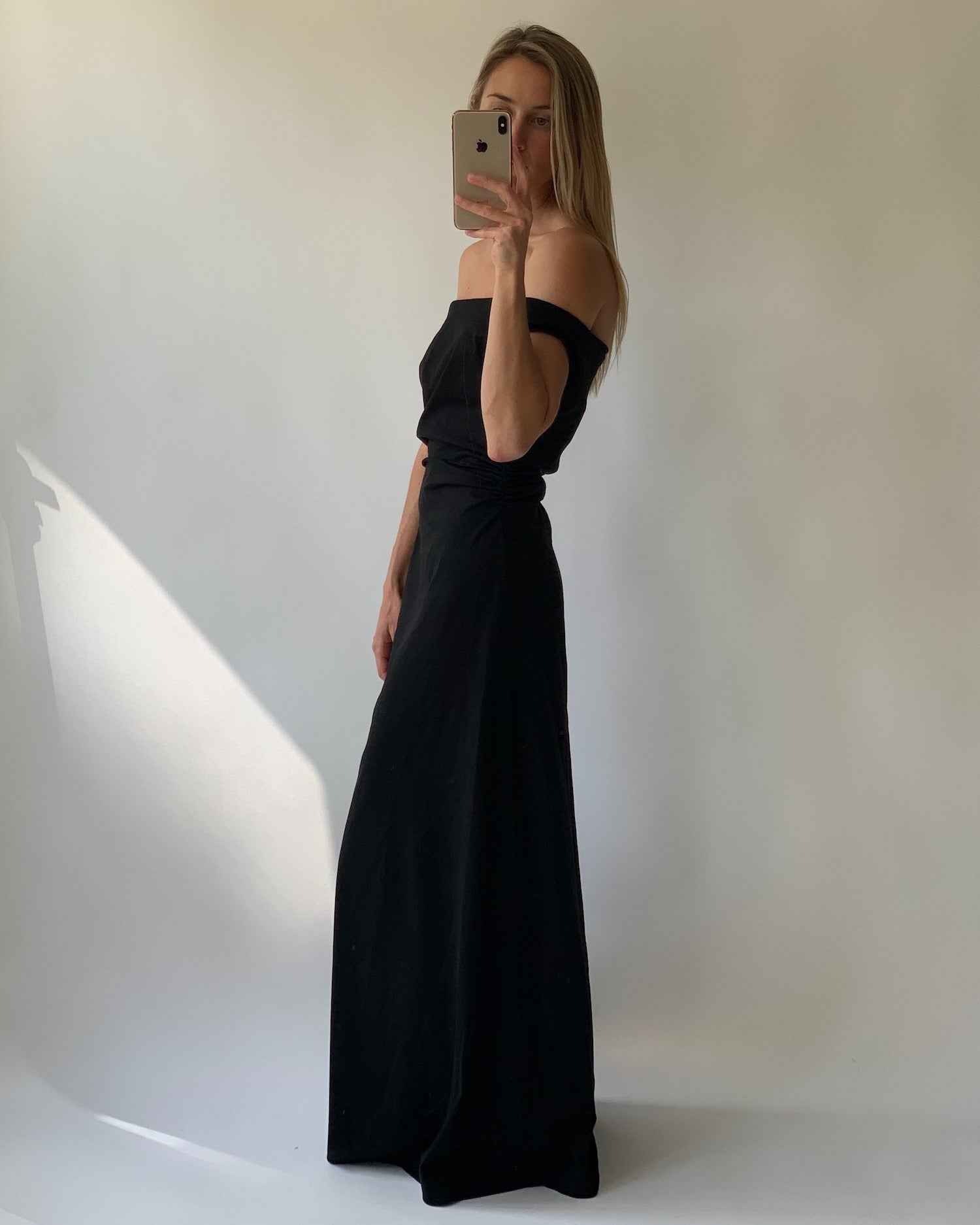 Vera To The Floor | Black Cotton $355