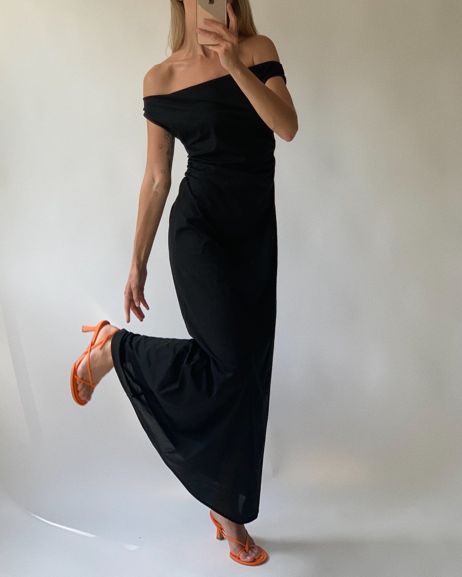 Vera To The Floor | Black Cotton $355