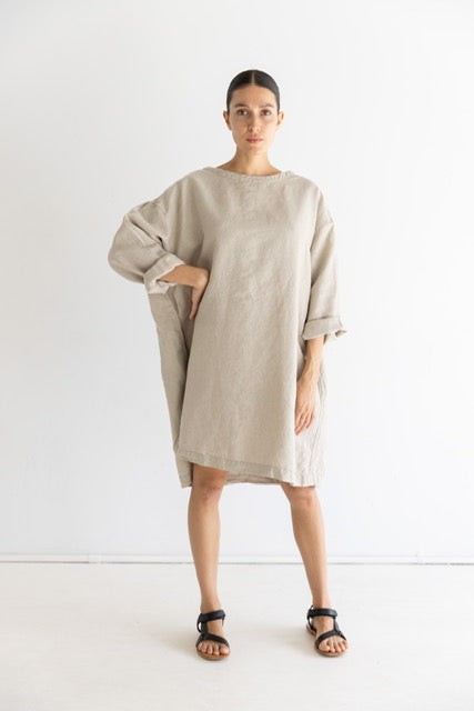 Tunic Linen Dress | Natural $220