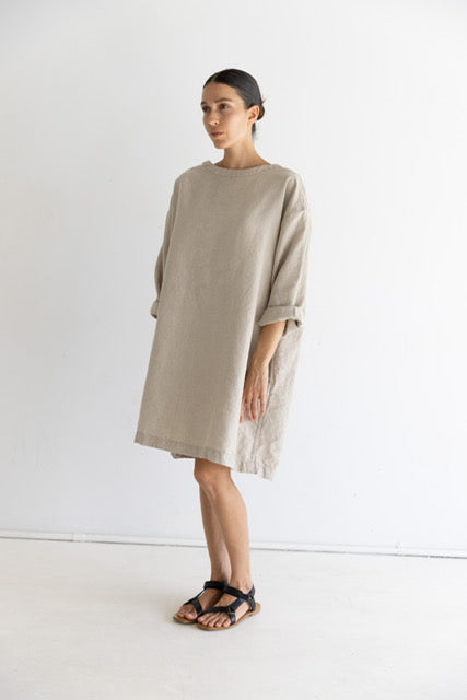 Tunic Linen Dress | Natural $220