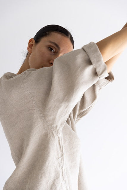 Tunic Linen Dress | Natural $220