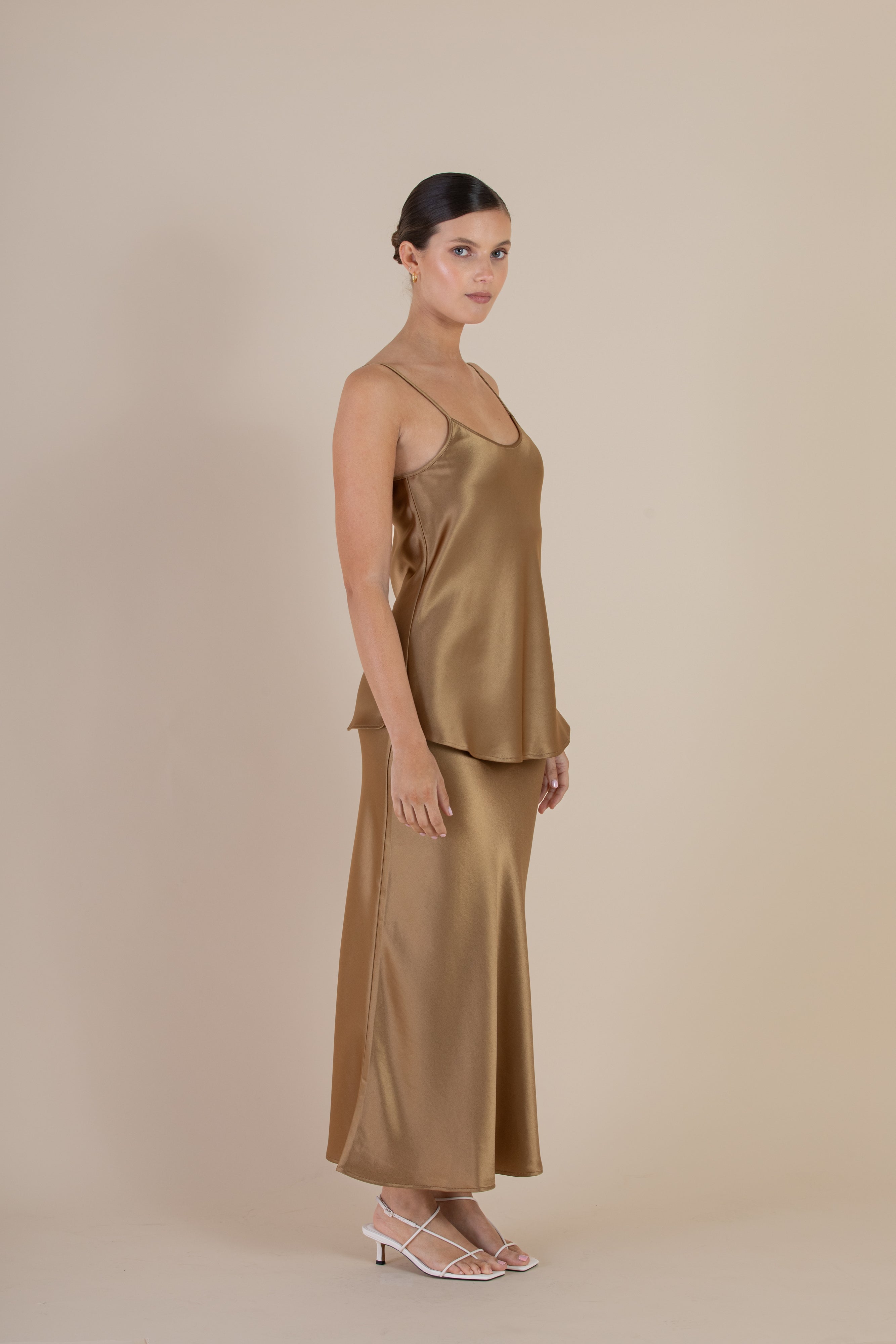 The Maeve Cami | Russet $220 - September
