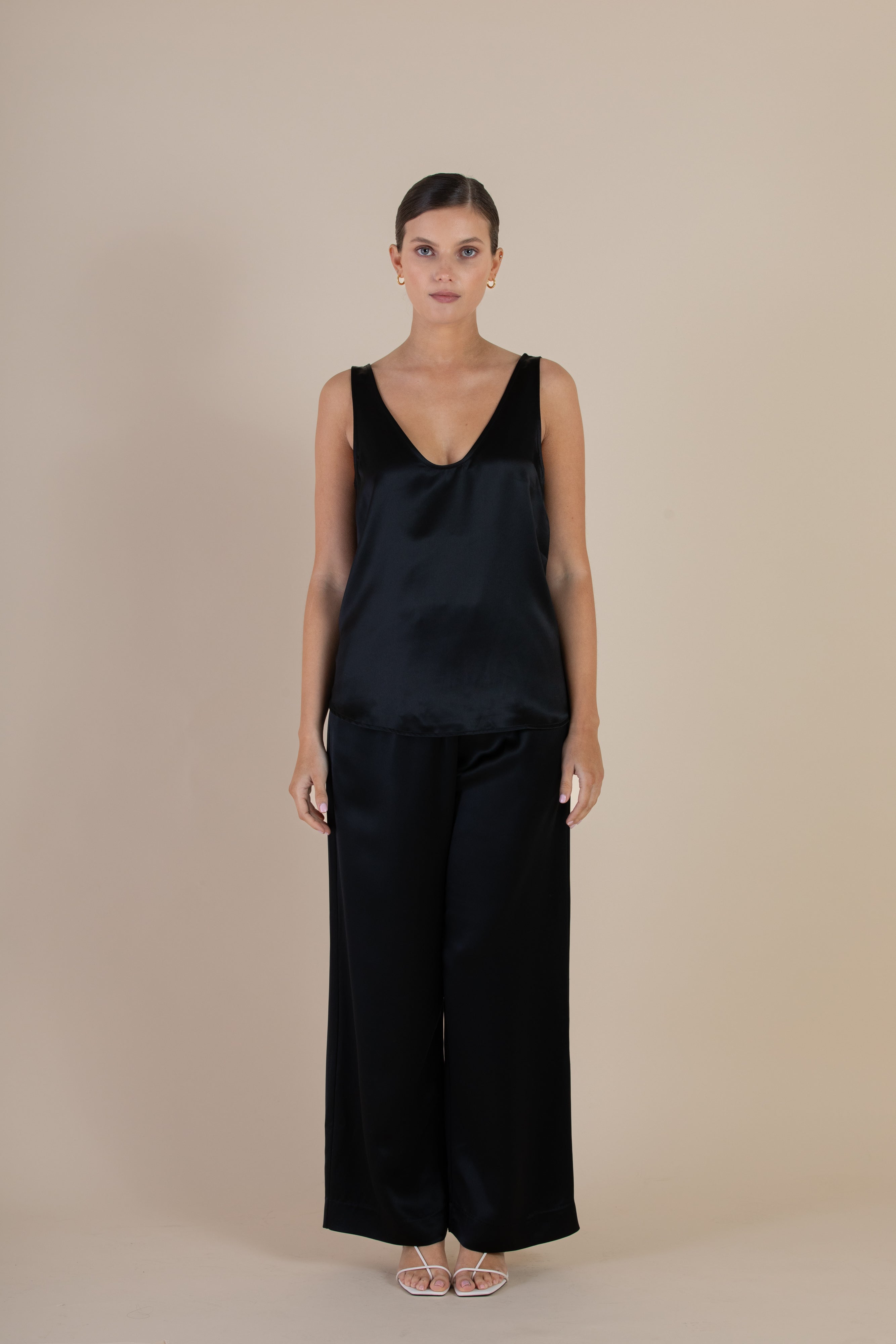 The Margot Cami | Black $220 -