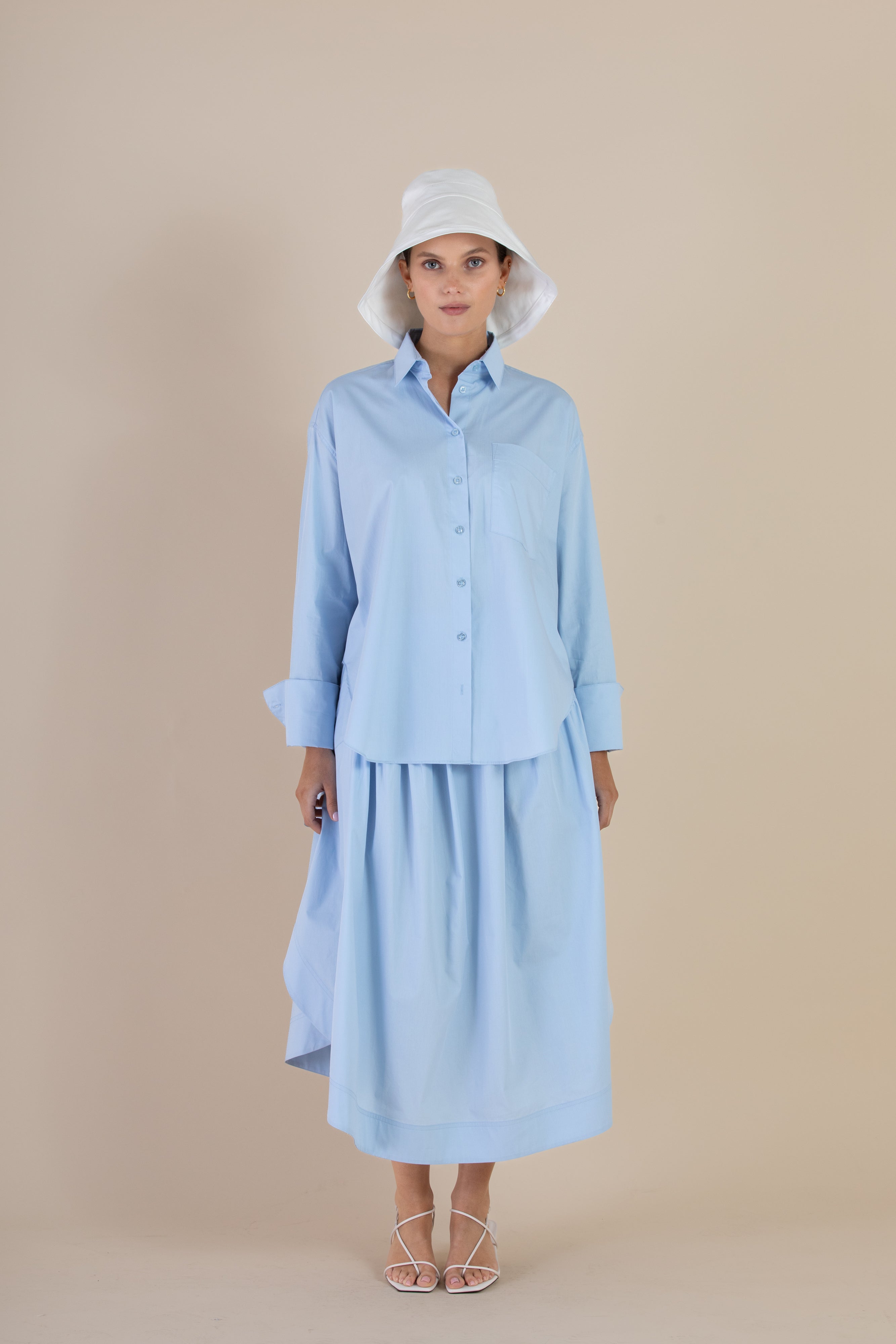 The Ida Shirt | Dewdrop $280 - October