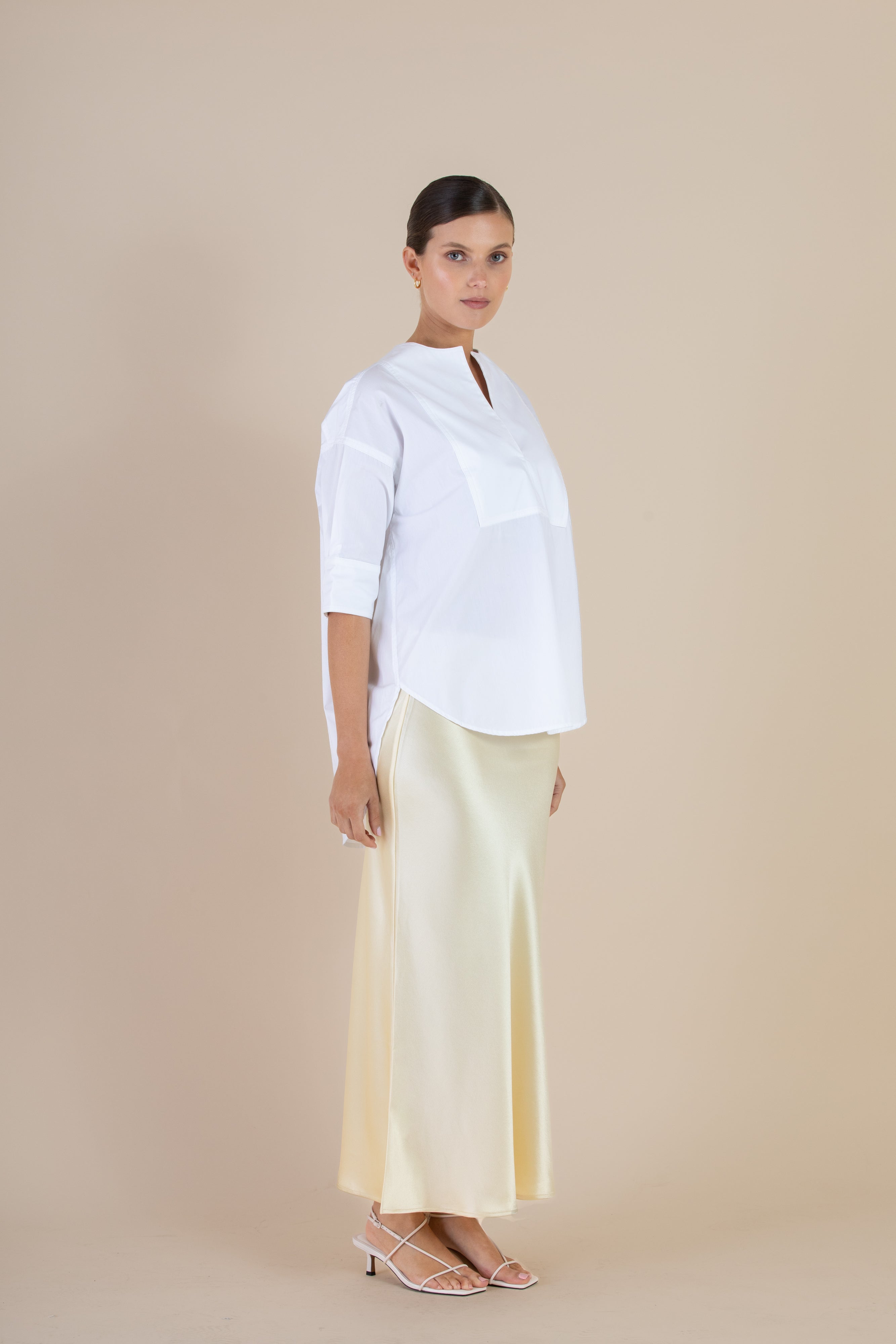 The Lucille Shirt | White $240