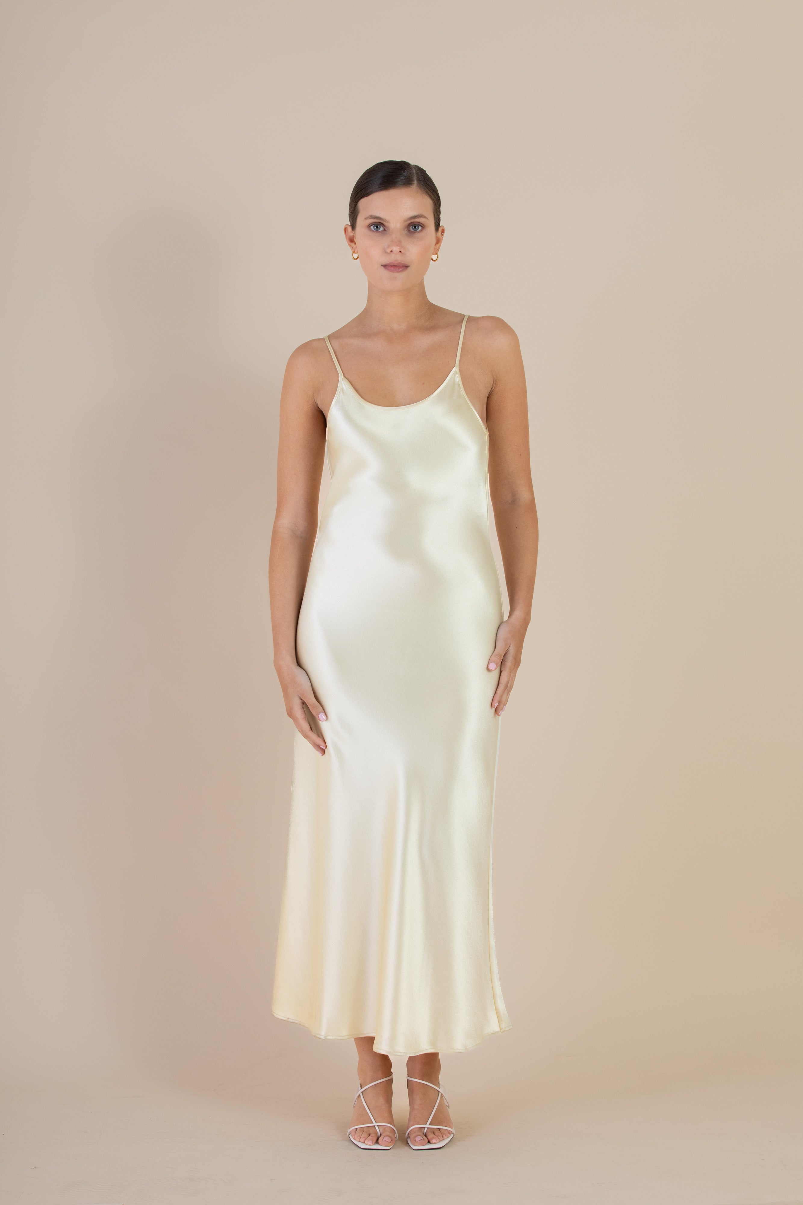 Nora Slip Dress | Limoncello $350 - November