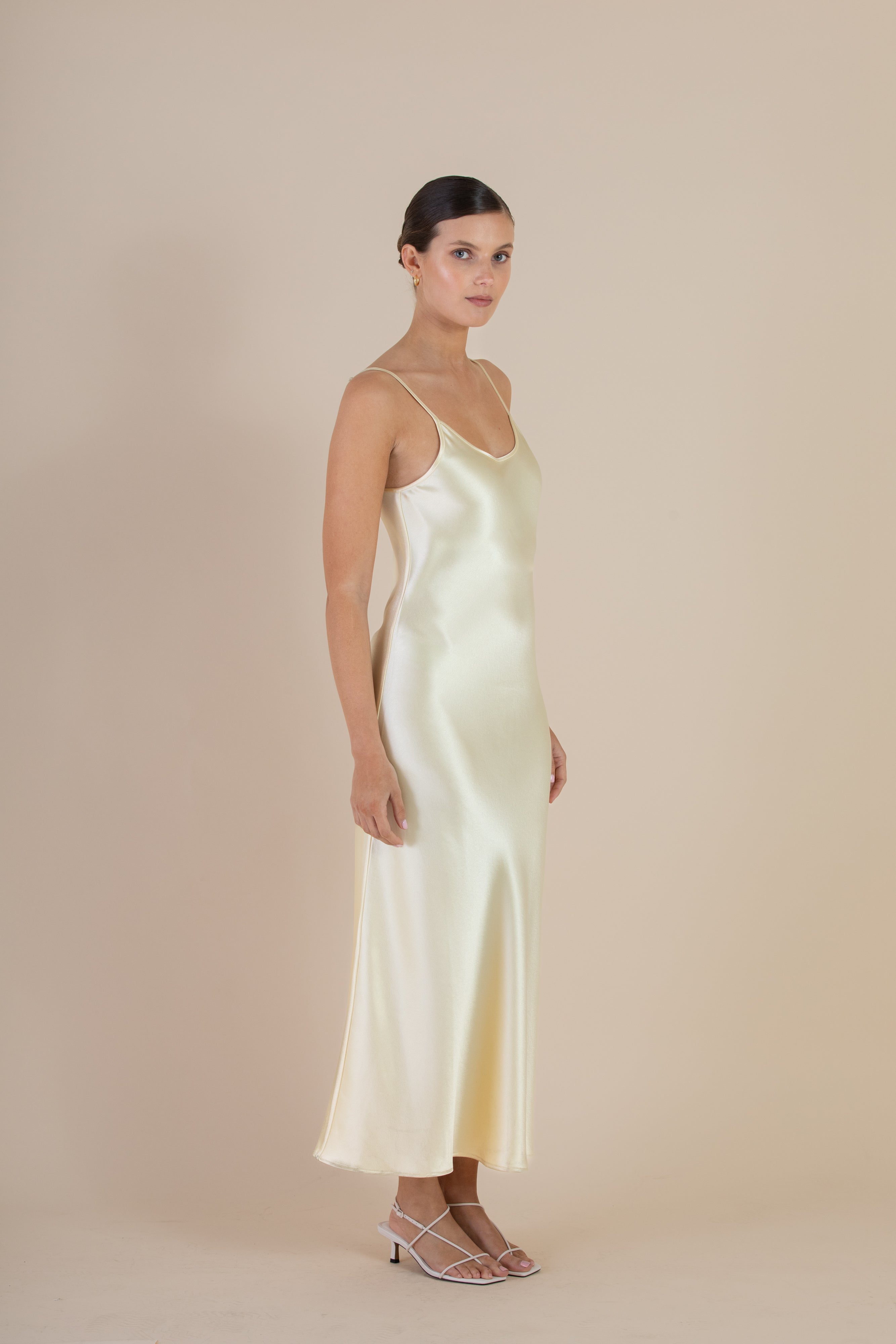 Nora Slip Dress | Limoncello $350 - November
