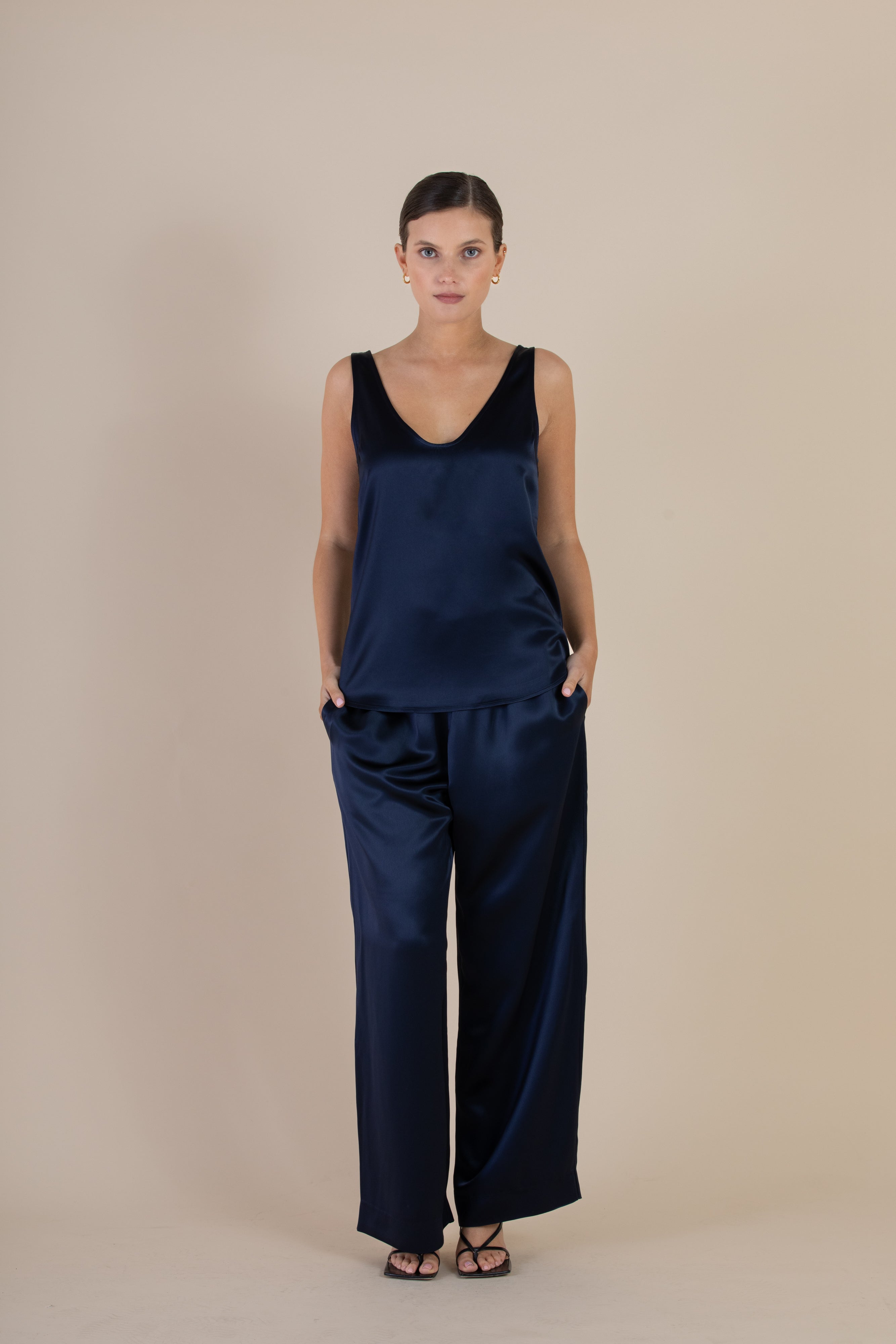 The Adeline Pant | Midnight $330