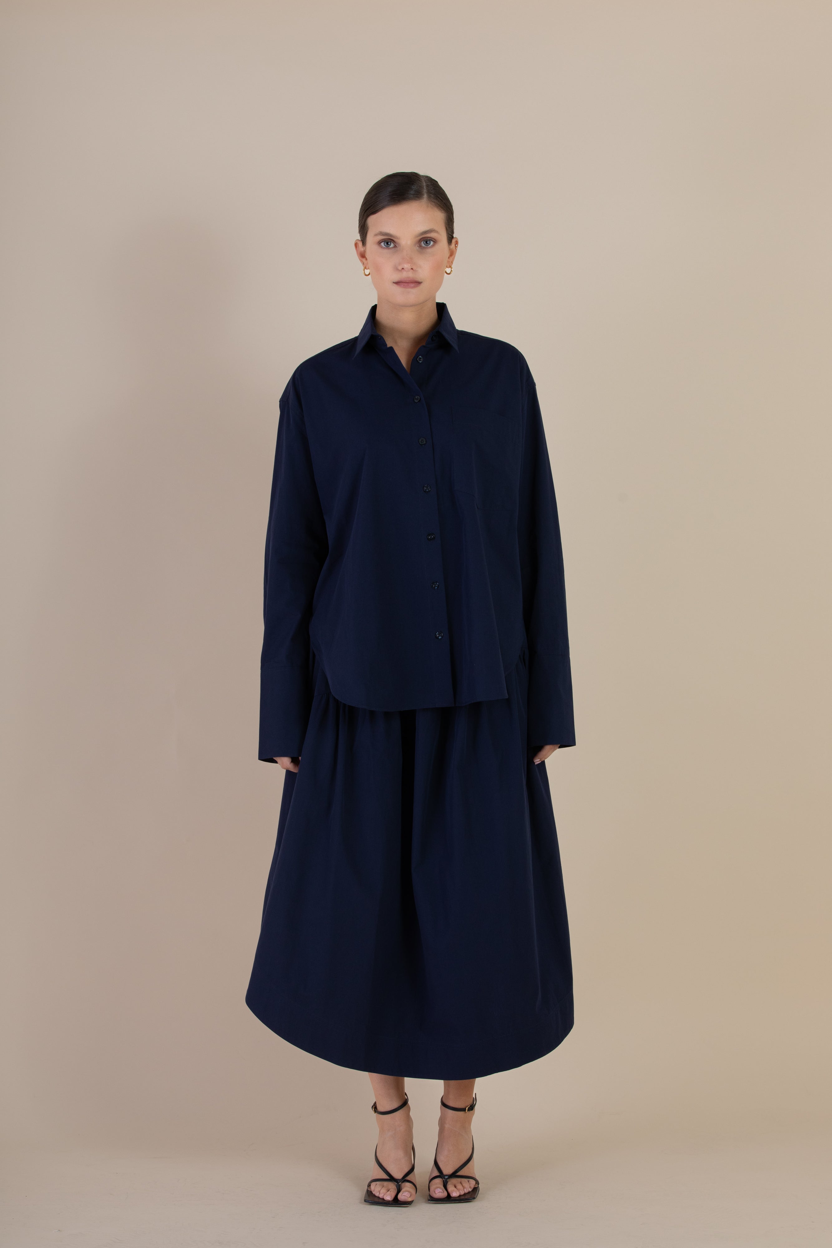 The Sawyer Skirt | Midnight $330