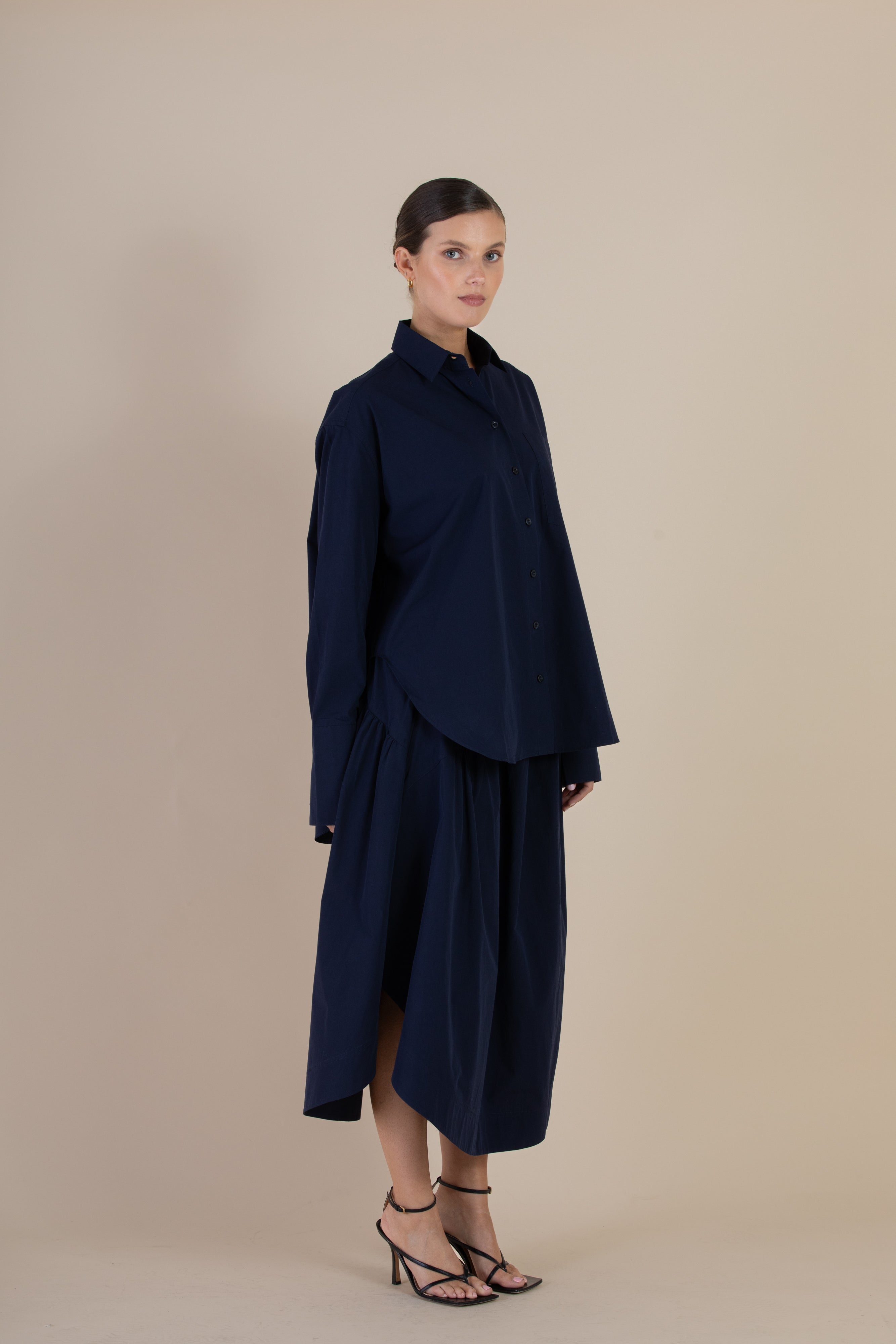 The Sawyer Skirt | Midnight $330