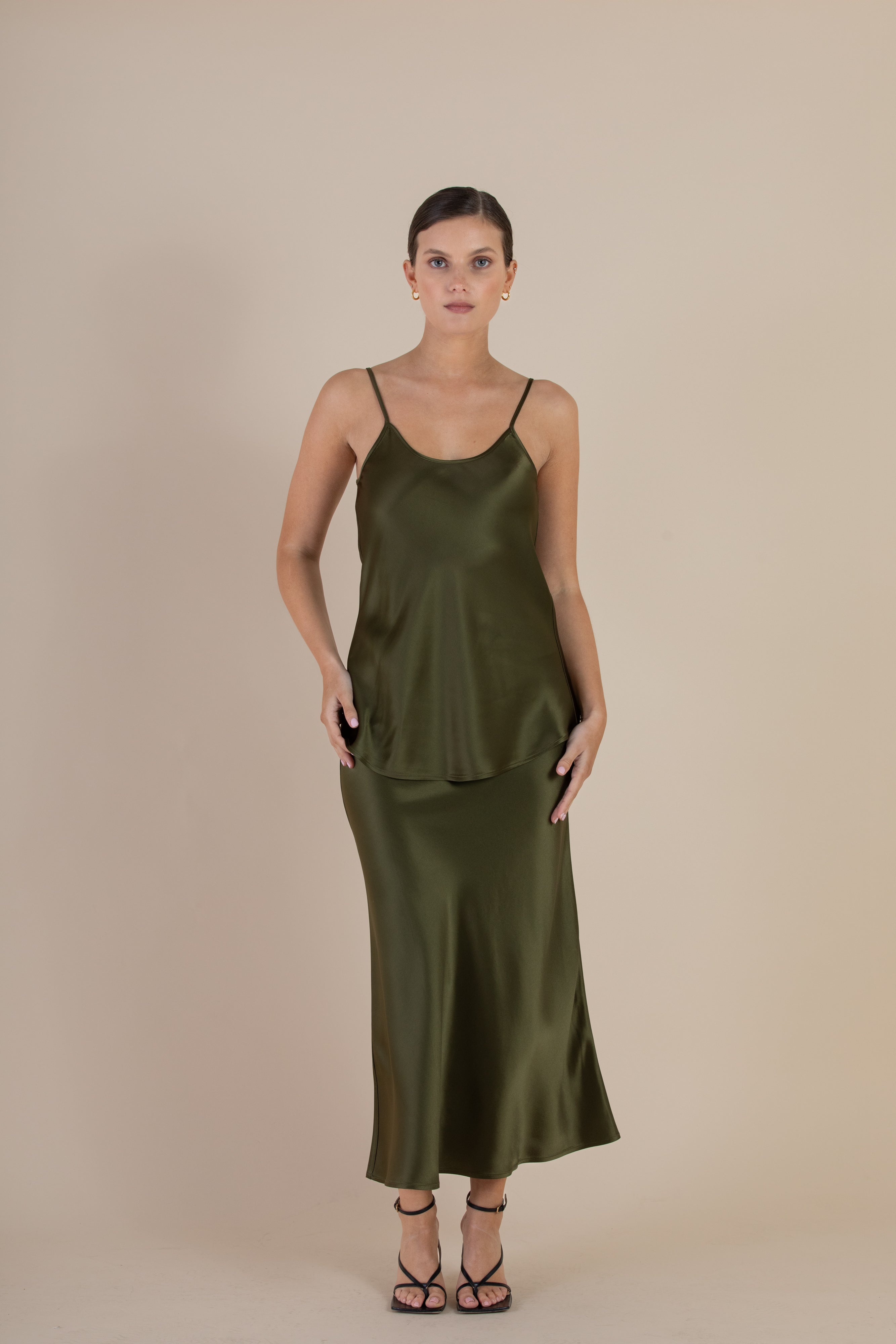 The Maeve Cami | Cedar $220